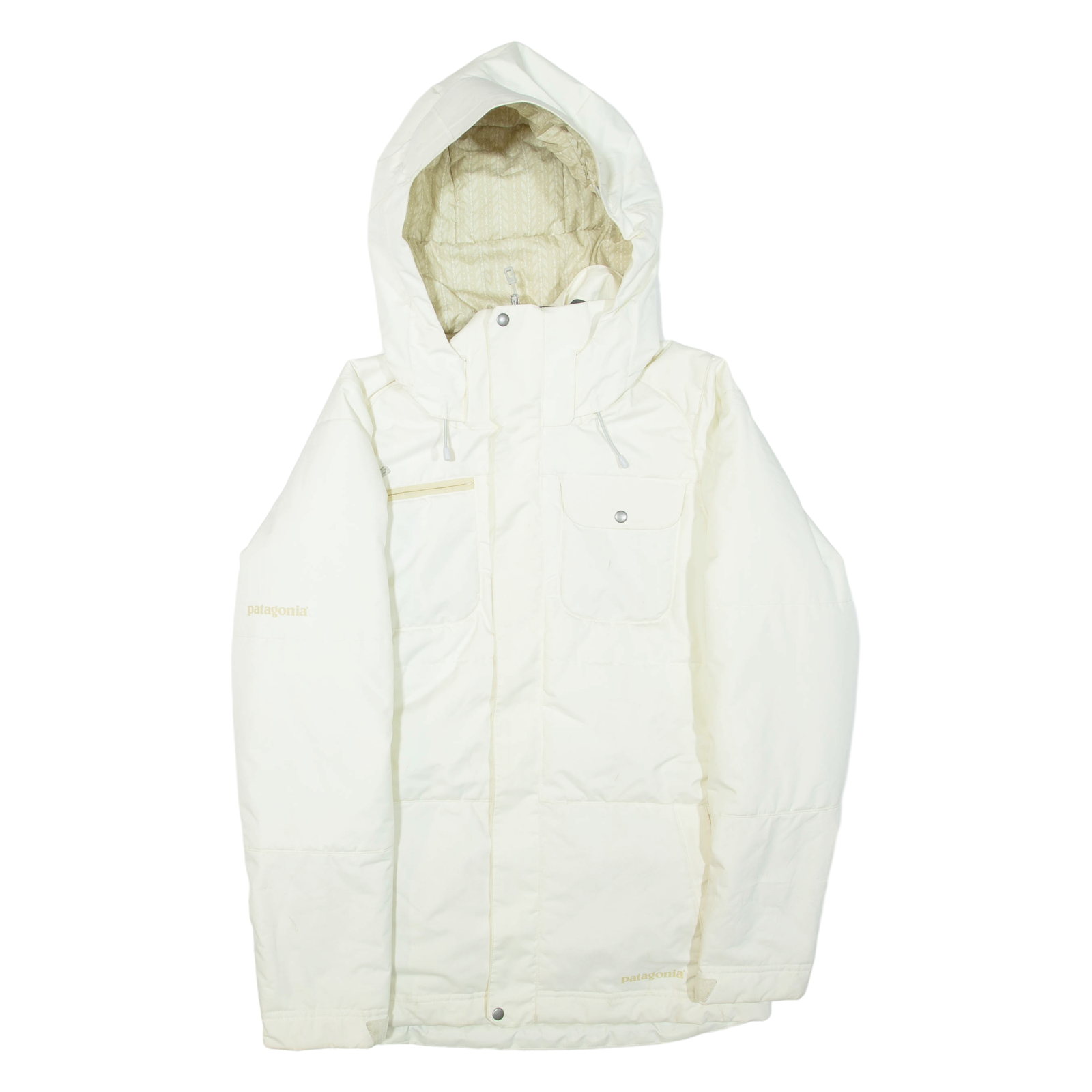 Buy PATAGONIA Womens Puffer Jacket Cream Hooded XS Refurbished - $89.69 PATAGONIA Womens Puffer Jacket Cream Hooded XS Refurbished - N/A refurbished available on Cerqular