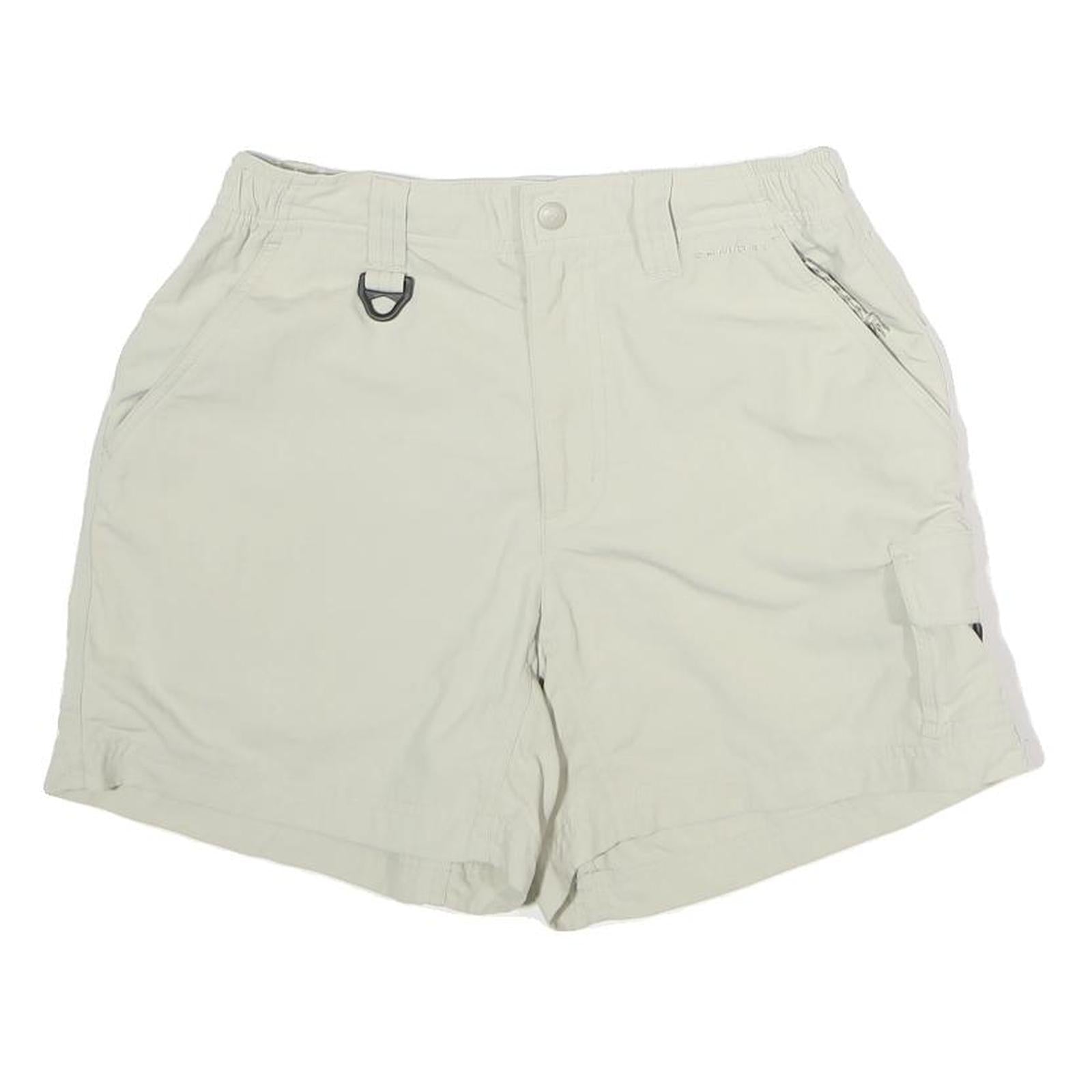 COLUMBIA Womens Shorts Cream Casual Plain S W28 Outdoor Lightweight Style Refurbished - N/A refurbished available on Cerqular