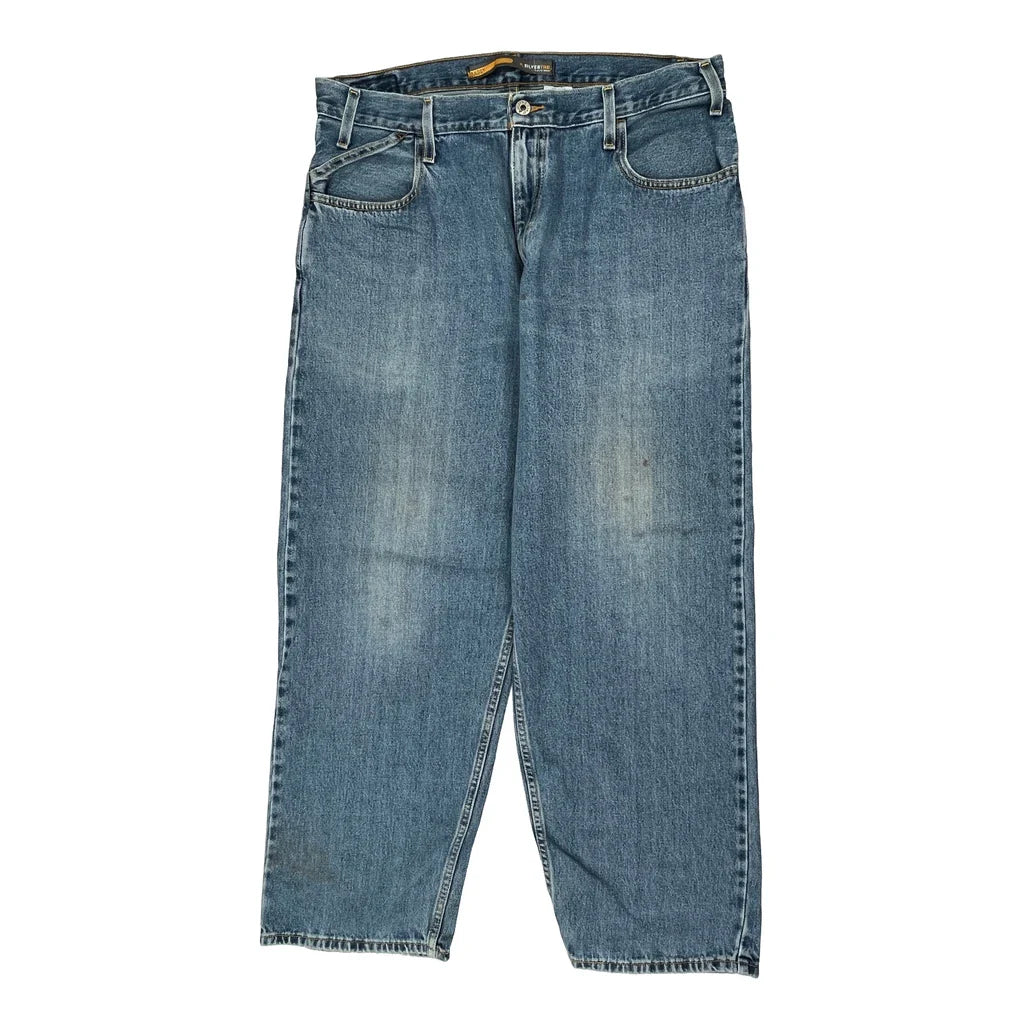 Silver Tab Levis Jeans - 36W 30L Blue Denim Refurbished - Thrifted (note: this is a term often used to describe second- refurbished available on Cerqular