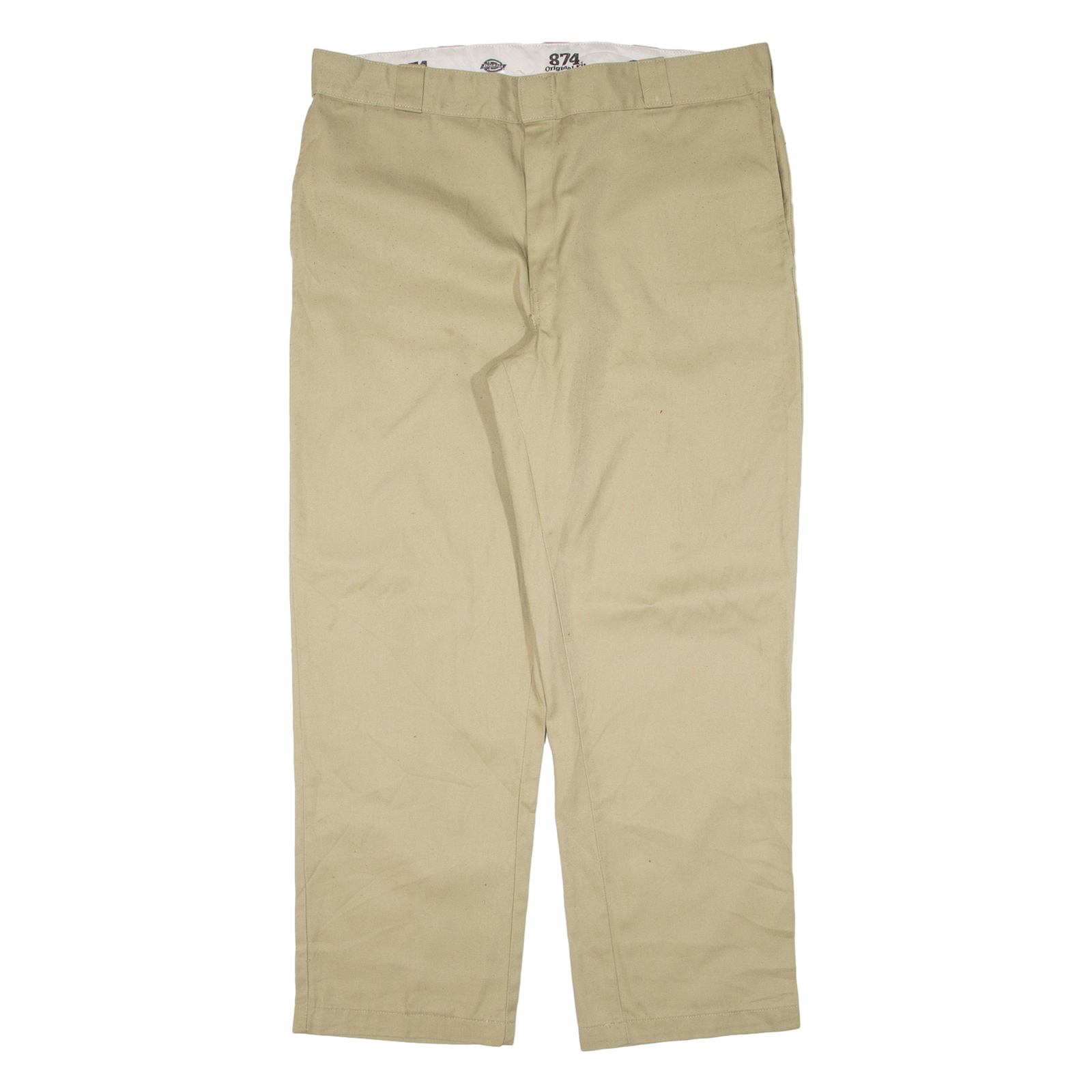 DICKIES 874 Workwear Mens Trousers Beige Regular Straight W40 L30 Refurbished - N/A refurbished available on Cerqular