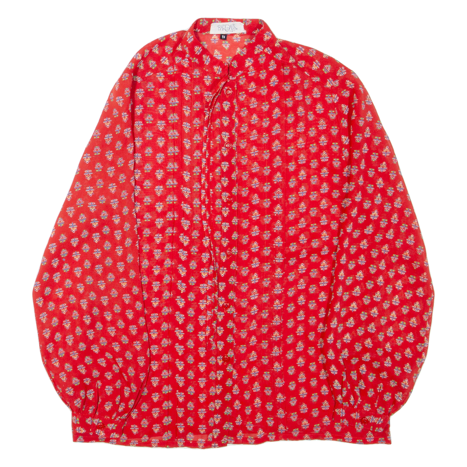 Buy BARDAUS Womens Printed Blouse Red Long Sleeve Geometric S Refurbished - $16.89 BARDAUS Womens Printed Blouse Red Long Sleeve Geometric S Refurbished - N/A refurbished available on Cerqular