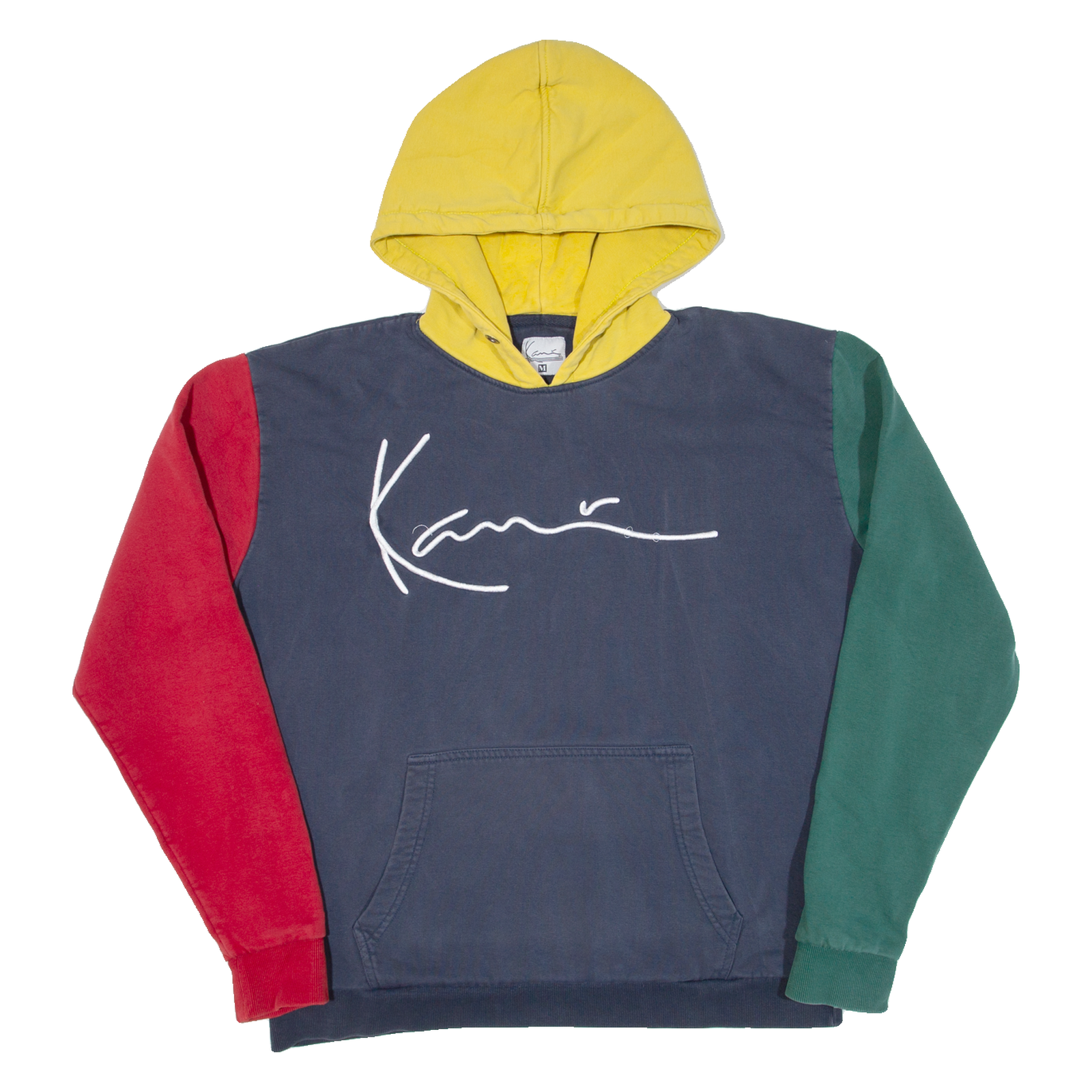 KARL KANI Mens Blue Hoodie M Refurbished - N/A refurbished available on Cerqular