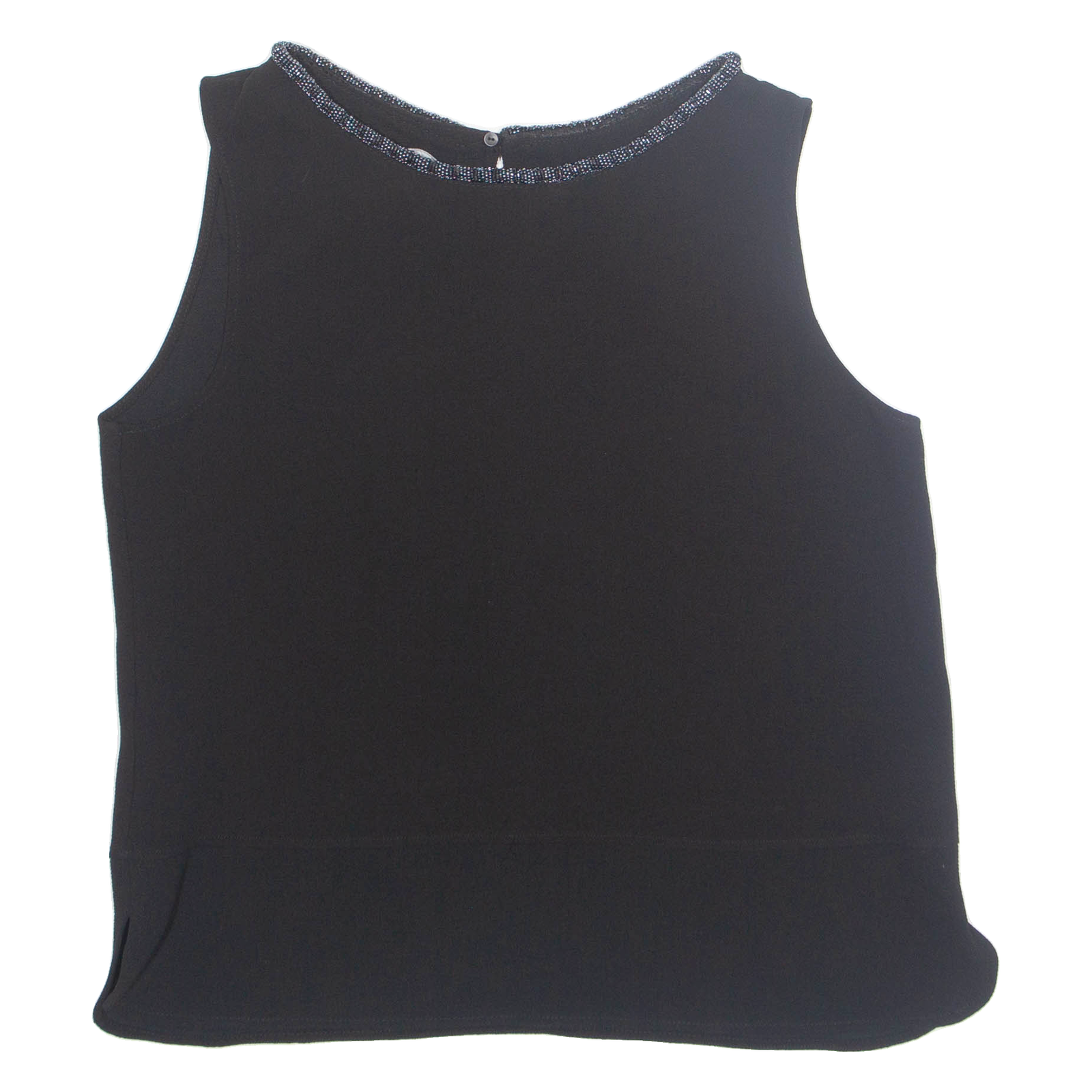 Womens Bardot Top Black Sleeveless M Refurbished - N/A refurbished available on Cerqular