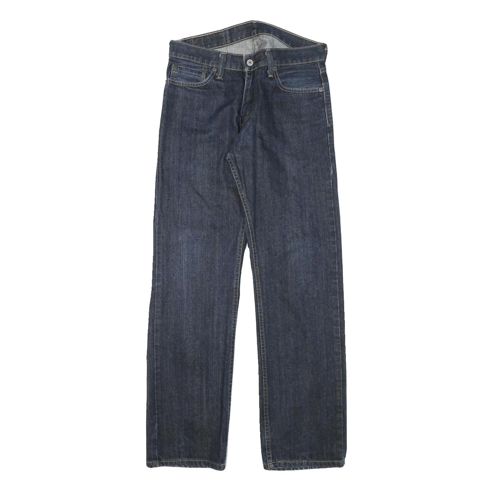 LEVI'S Mens Jeans Blue Regular Straight Denim Raw W29 L31 Classic Cotton Blend Refurbished - N/A refurbished available on Cerqular