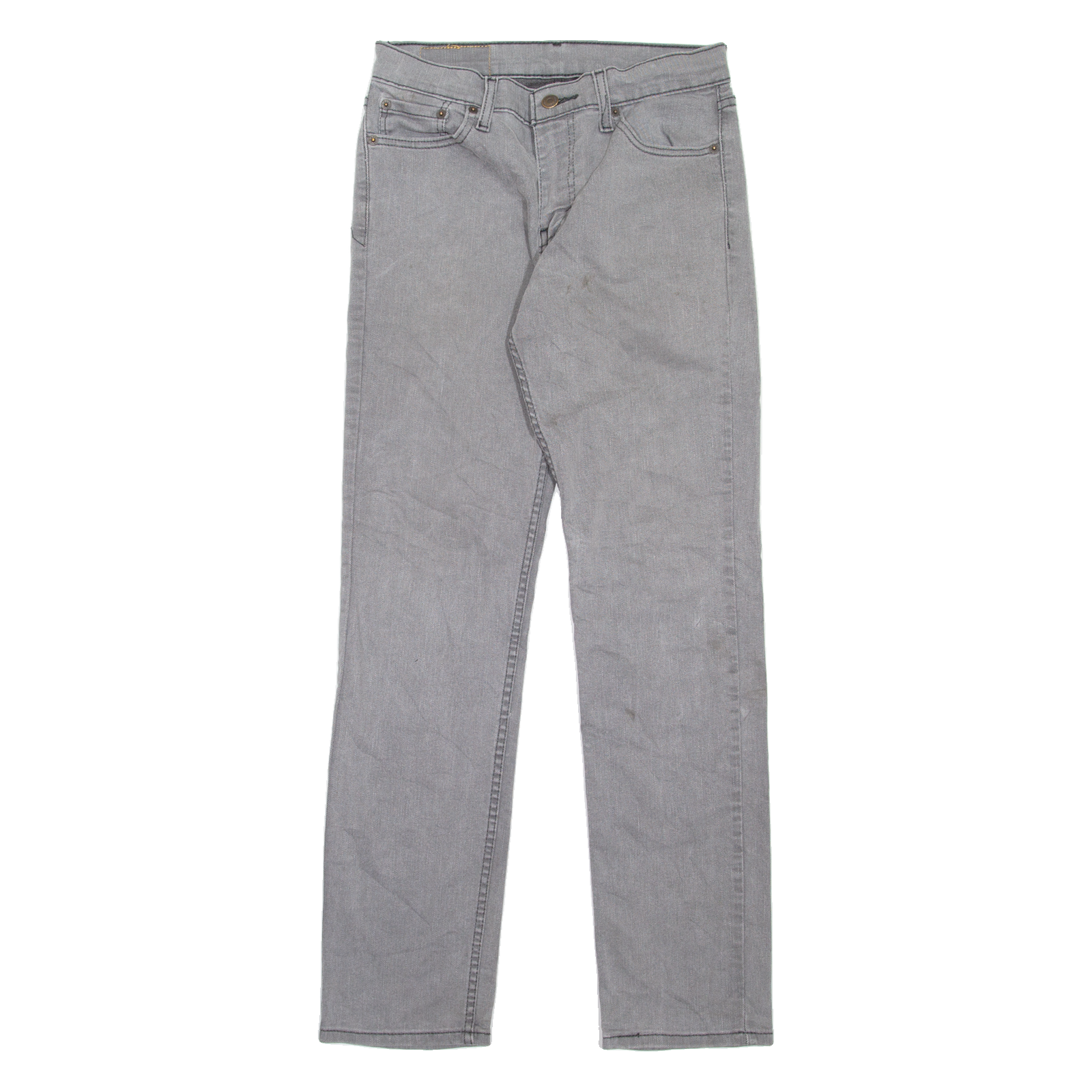 LEVI'S 511 Jeans Mens Grey Slim Straight W30 L32 Refurbished - N/A refurbished available on Cerqular