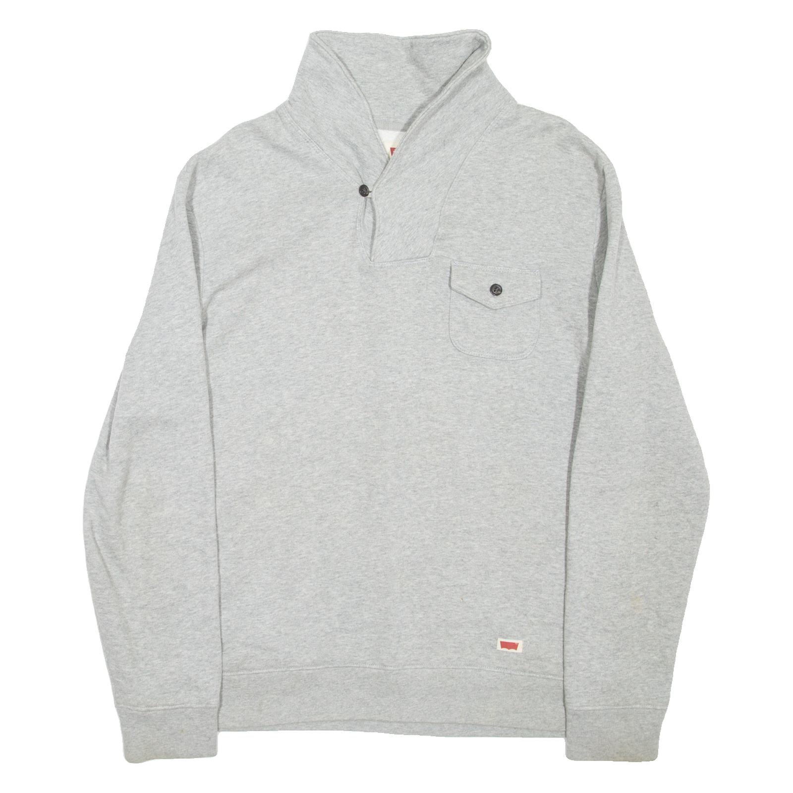 Buy LEVI'S Mens Sweatshirt Grey Collared L Refurbished - $29.89 LEVI'S Mens Sweatshirt Grey Collared L Refurbished - N/A refurbished available on Cerqular