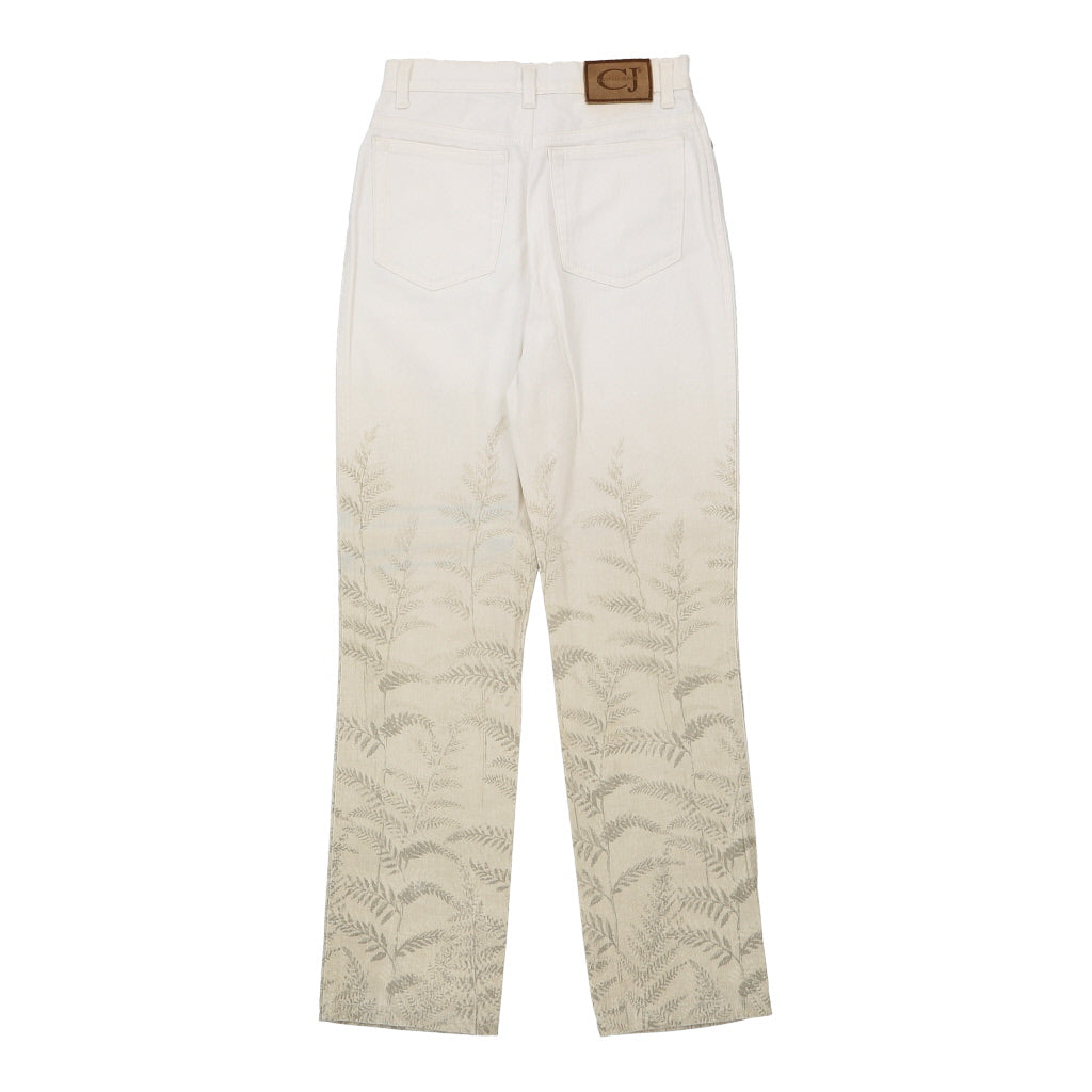Cavalli Jeans - 26W UK 6 White Cotton | Size: UK 6 Refurbished - N/A (Preloved Designer is not a specific brand, it refurbished available on Cerqular