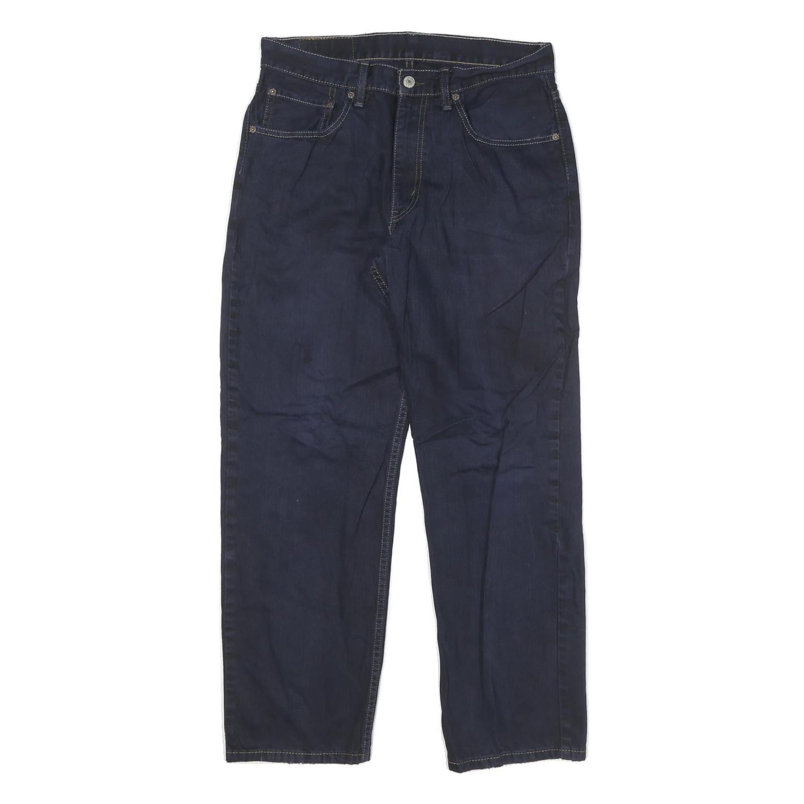 LEVI'S 550 Tapered Mens Jeans Blue Cotton Blend Regular Fit Denim W30 L28 Refurbished - N/A refurbished available on Cerqular