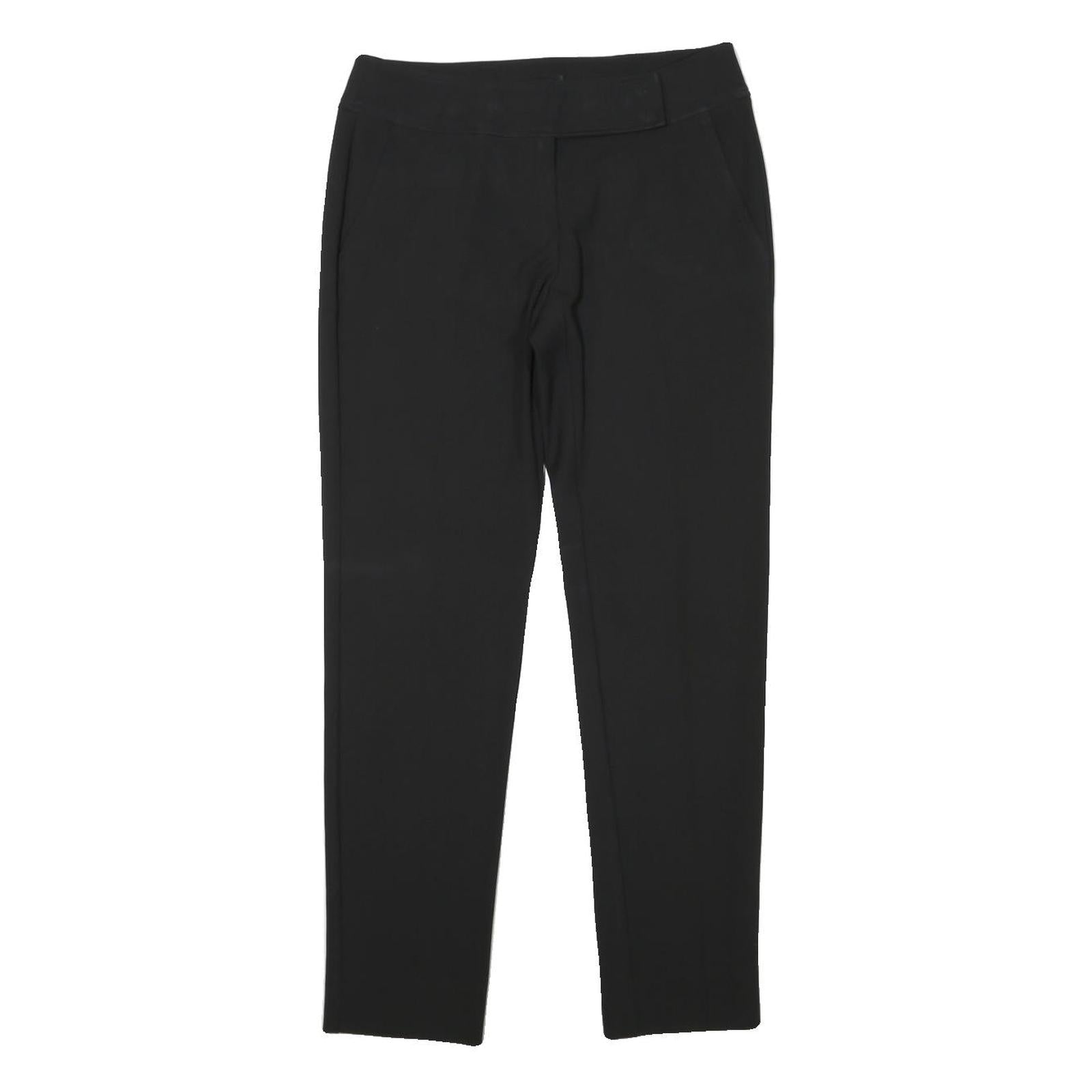 MAX&CO Womens Polyester Blend Black Slim Tapered Trousers W29 L28 Elegant Office Refurbished - N/A refurbished available on Cerqular
