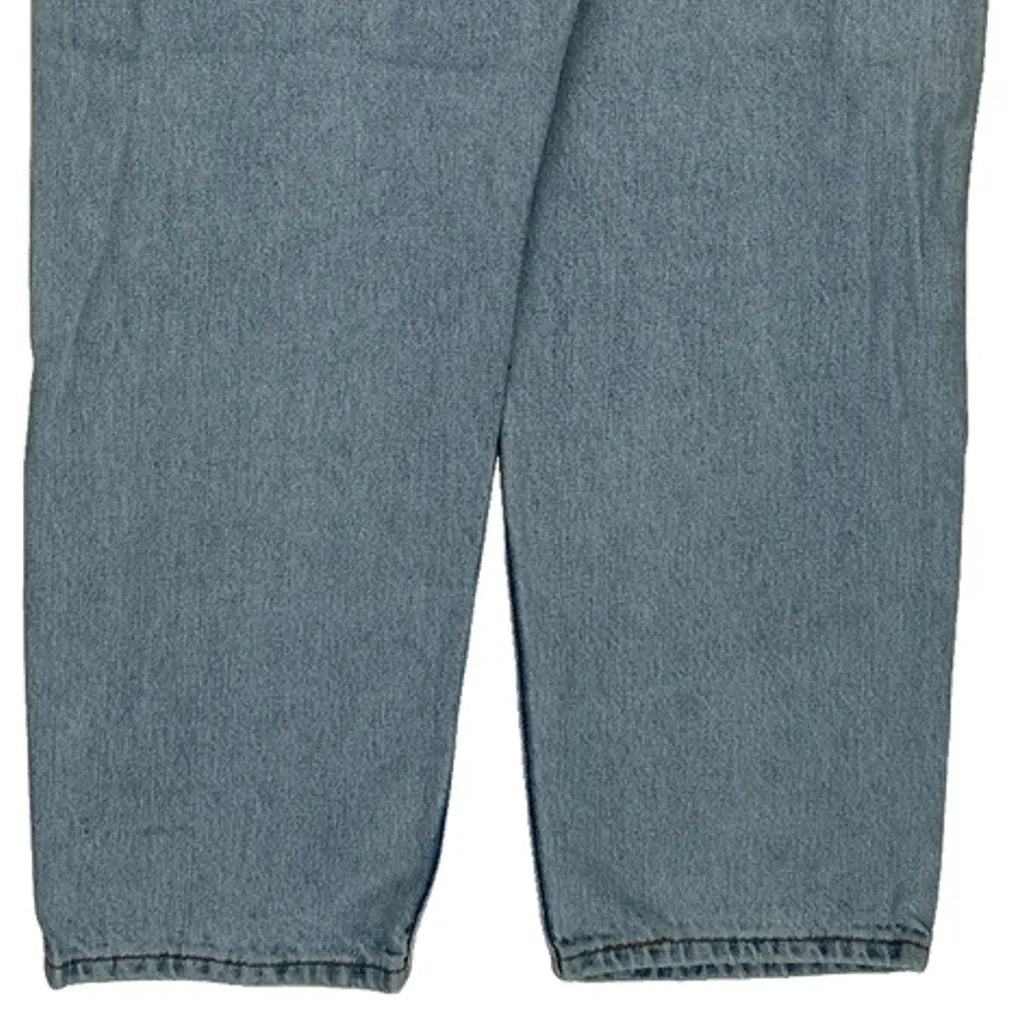 Levis Jeans - 34W 29L Light Wash Denim Refurbished - Thrifted (note: this is a term often used to describe second- refurbished available on Cerqular