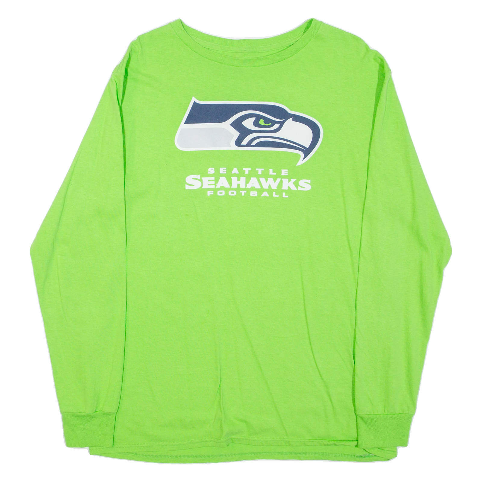 NFL Seattle Seahawks Mens T-Shirt Green Long Sleeve USA M Refurbished - N/A refurbished available on Cerqular