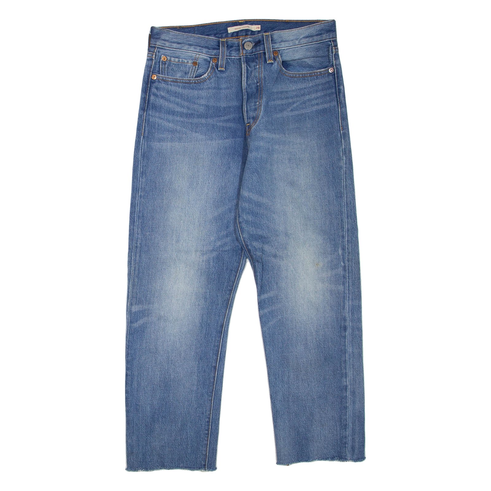 Buy LEVI'S Wedgie Womens Jeans Blue Regular Straight Stone Wash W28 L25 Refurbished - $36.39 LEVI'S Wedgie Womens Jeans Blue Regular Straight Stone Wash W28 L25 Refurbished - N/A refurbished available on Cerqular