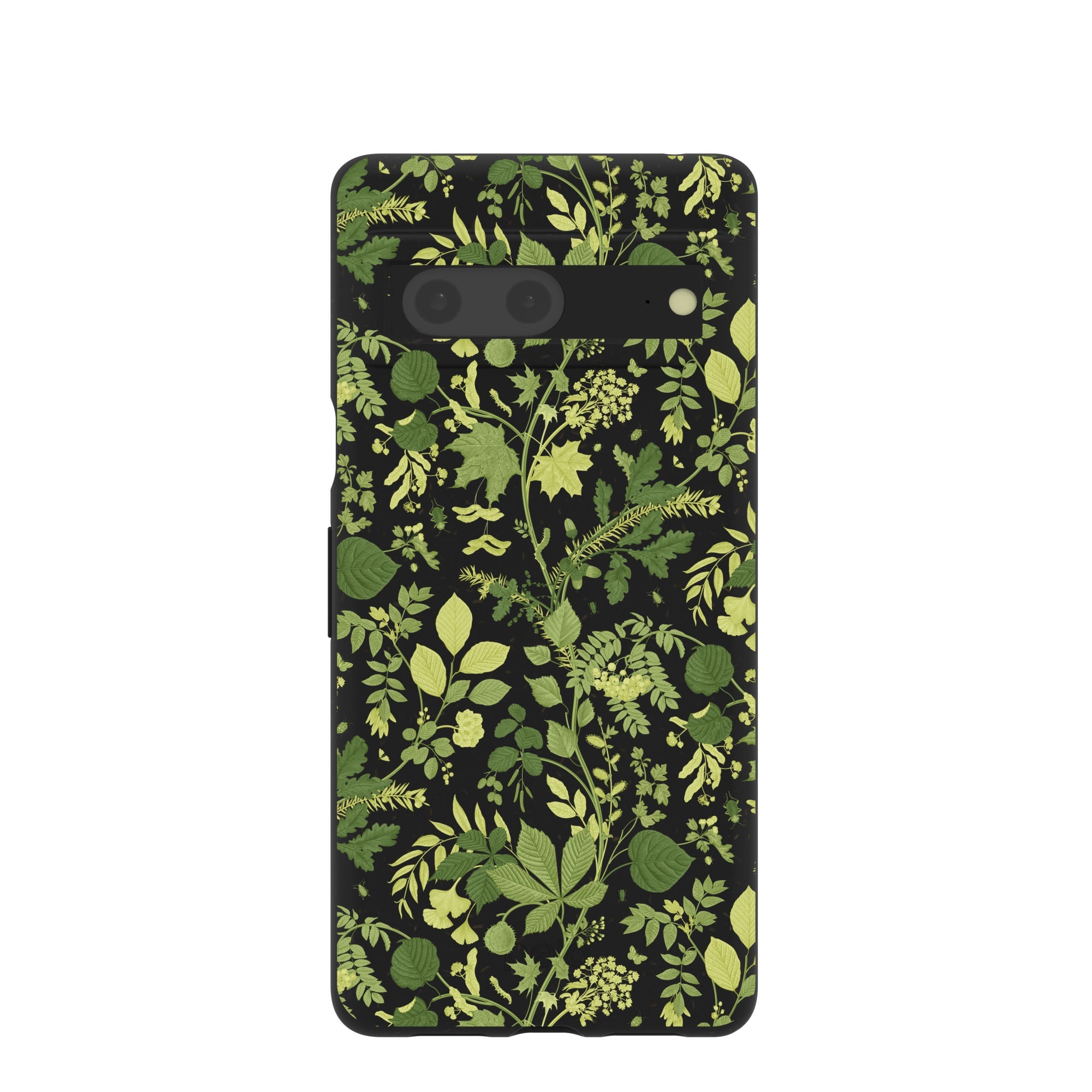 Black Evergreen Google Pixel 7 Case Refurbished - Pela Case refurbished available on Cerqular