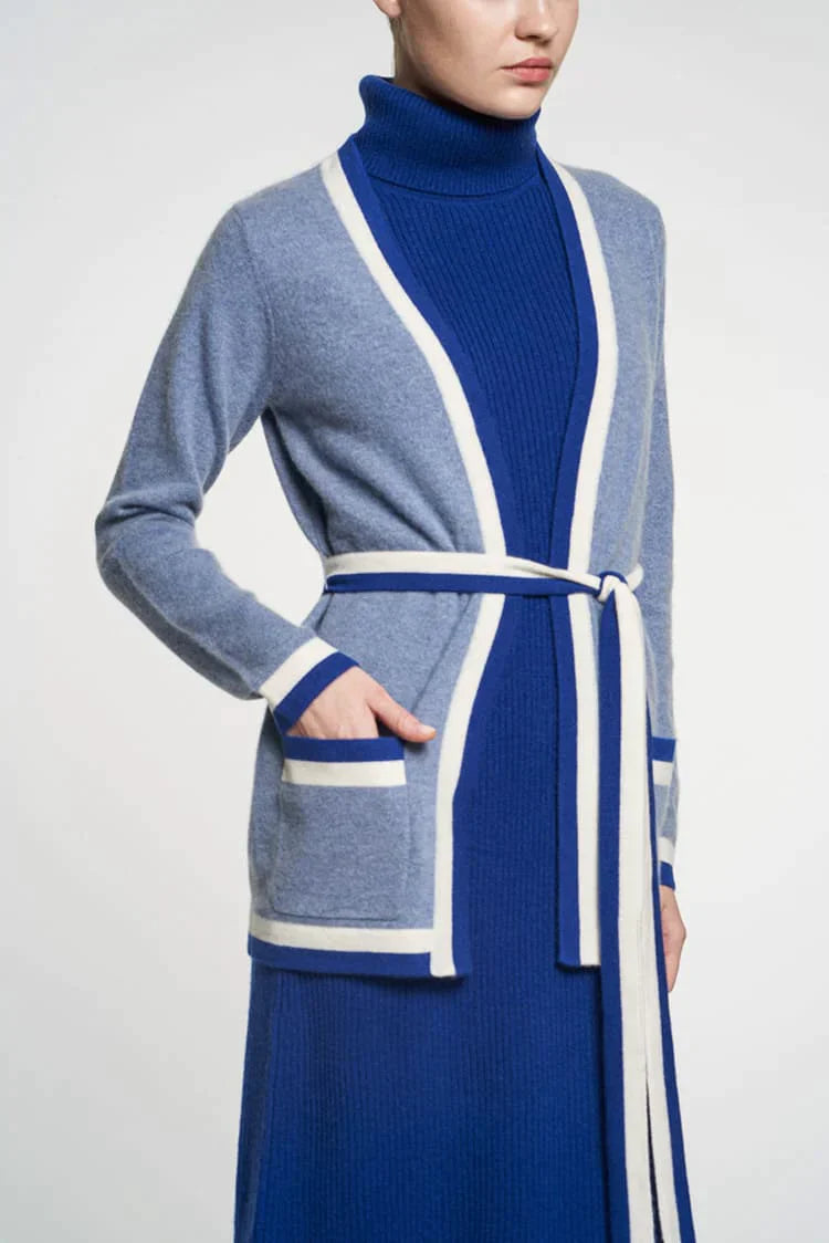 Cardigan C03 Rowen Jean-Blue | Color: JEAN BLUE | Size: M Refurbished - N/A (I could not find a well-known brand with this name refurbished available on Cerqular