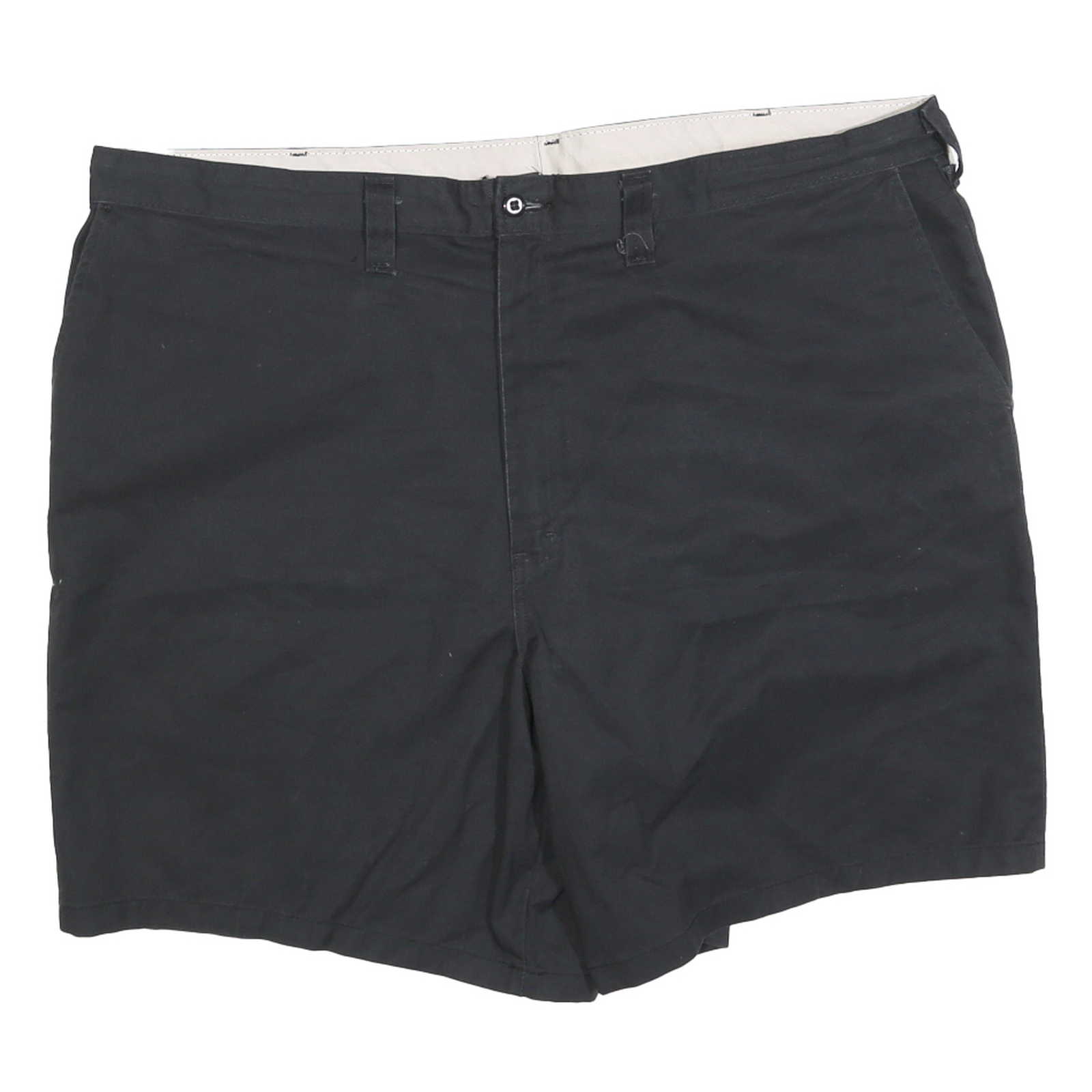 DICKIES Mens Black Casual Shorts 2XL W44 Cotton Blend Comfortable Refurbished - N/A refurbished available on Cerqular