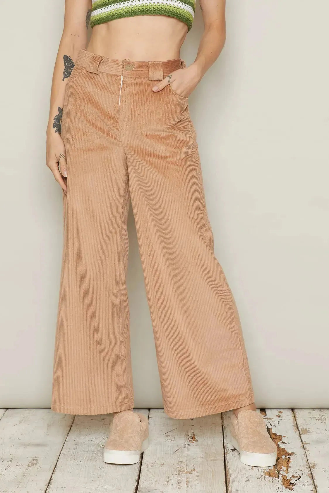 Funi Trousers (Beige) | size: XS Refurbished - N/A refurbished available on Cerqular