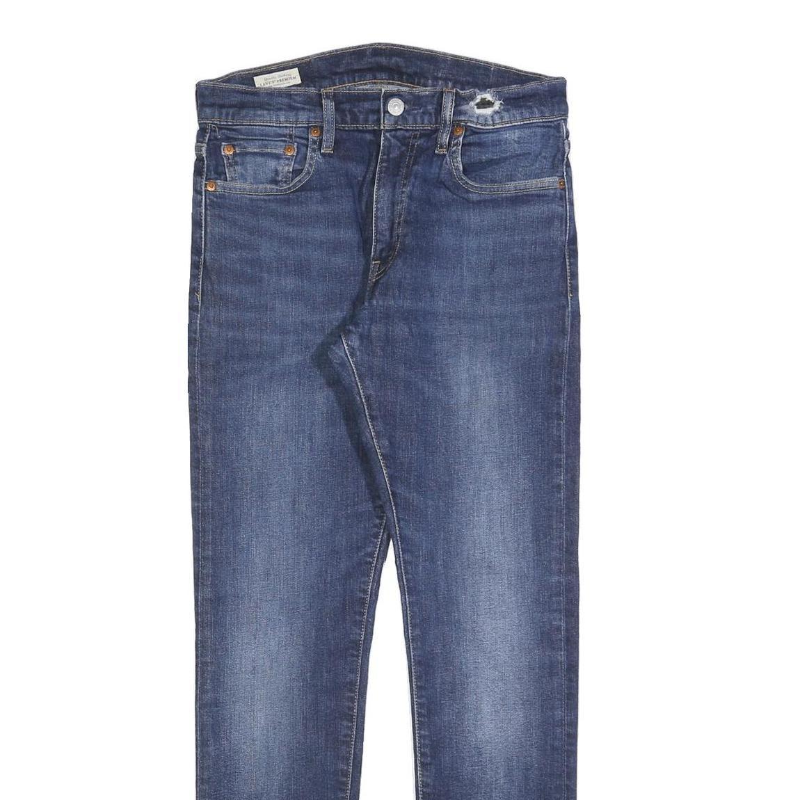 LEVI'S 512 BIG E Mens Jeans Blue Slim Skinny Denim Medium W30 L32 Classic Zip Refurbished - N/A refurbished available on Cerqular