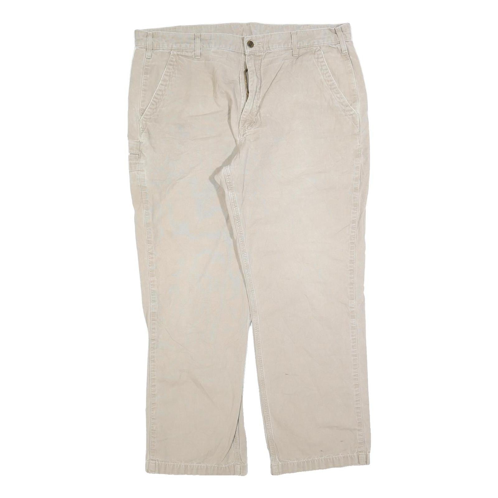 Buy CARHARTT Mens Jeans Beige Relaxed Straight Denim W38 L30 Classic Zip Cotton Refurbished - $57.19 CARHARTT Mens Jeans Beige Relaxed Straight Denim W38 L30 Classic Zip Cotton Refurbished - N/A refurbished available on Cerqular