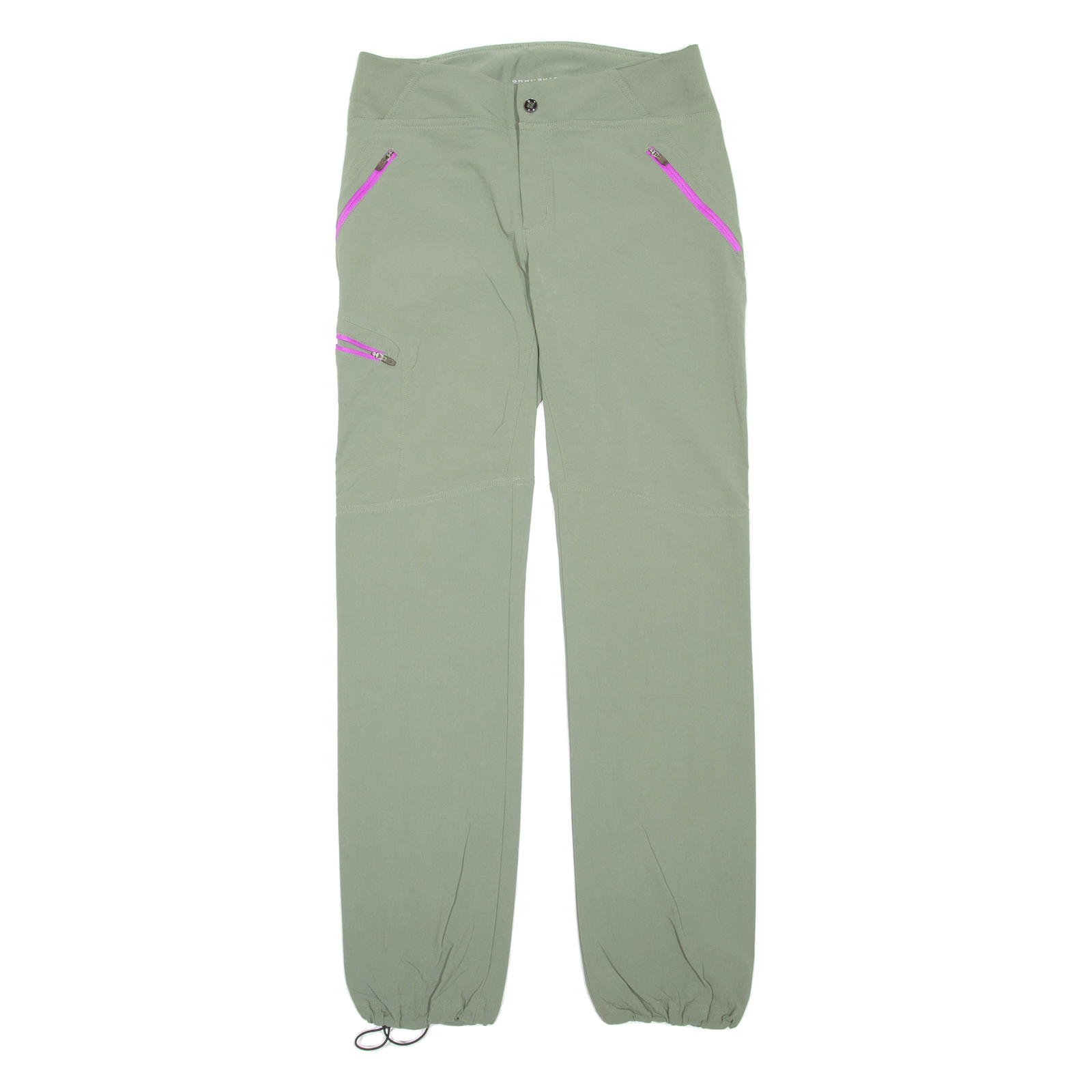 COLUMBIA Omni Shade Sun Protection Womens Trousers Green Straight Nylon W28 L33 Refurbished - N/A refurbished available on Cerqular