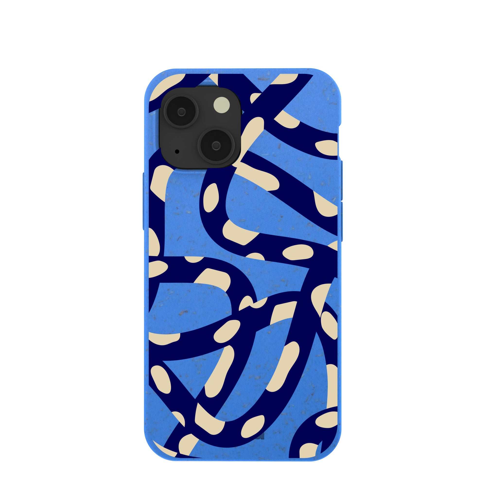 Electric Blue Noodles iPhone 13 Mini Case Refurbished - Pela Case refurbished available on Cerqular