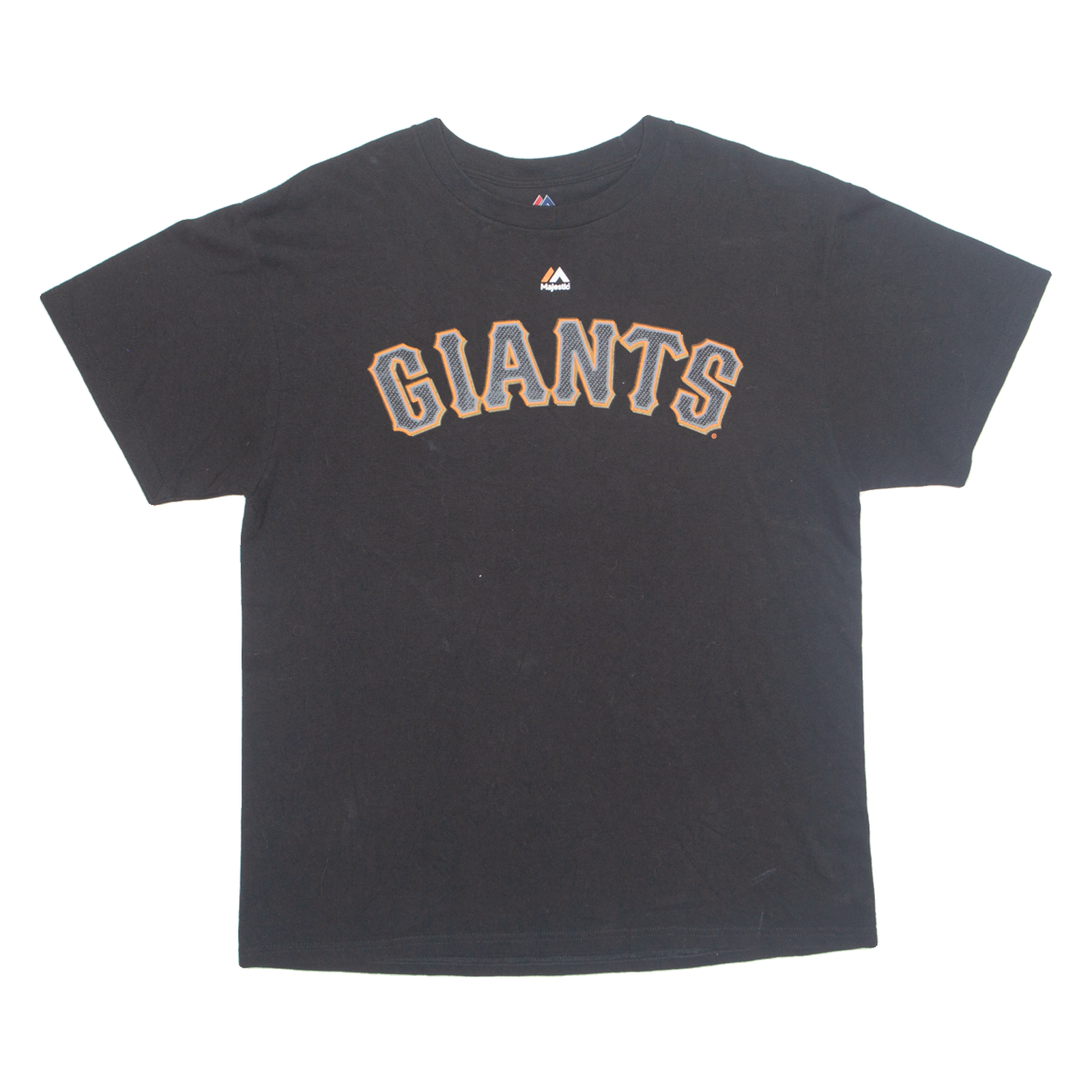 MAJESTIC MLB New York Giants '40 Madbum Mens T-Shirt Black USA L Refurbished - N/A refurbished available on Cerqular