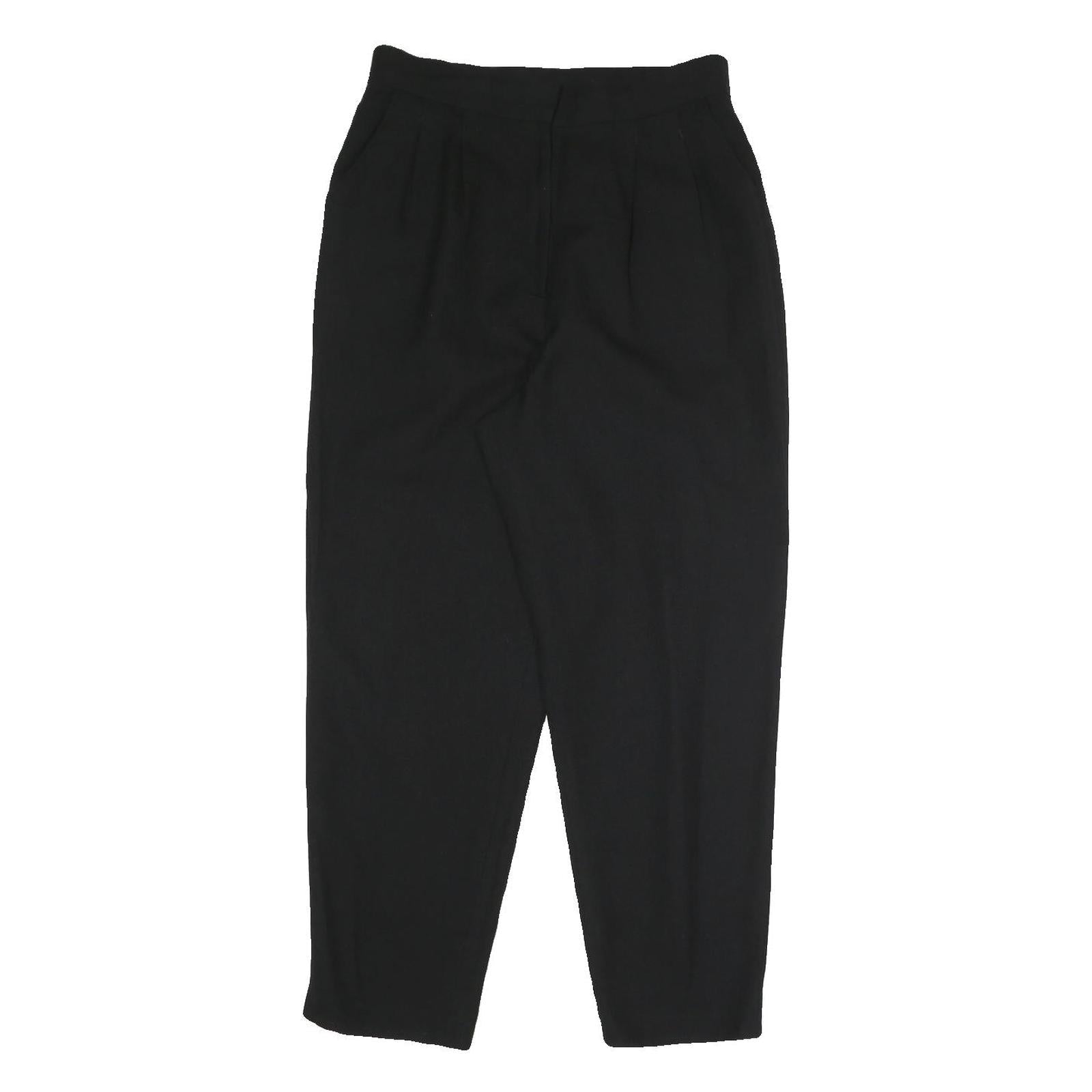 Buy Womens Black Polyester Blend Regular Fit Zip Trousers W30 L26 Elegant Casual Refurbished - $23.39 Womens Black Polyester Blend Regular Fit Zip Trousers W30 L26 Elegant Casual Refurbished - N/A refurbished available on Cerqular