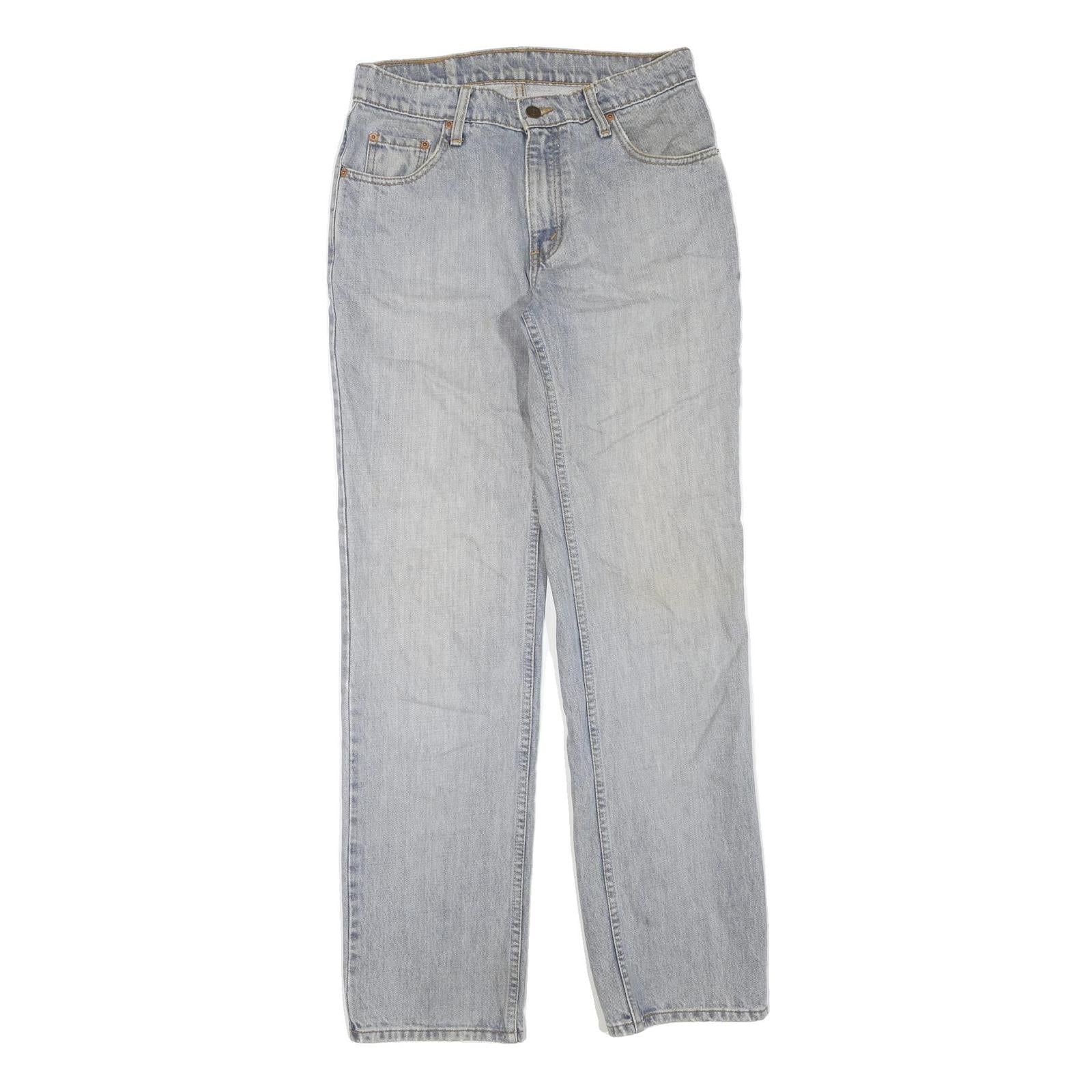 LEVI'S Mens Regular Blue Denim Light W30 L32 Classic Zip Jeans Casual Wear Refurbished - N/A refurbished available on Cerqular