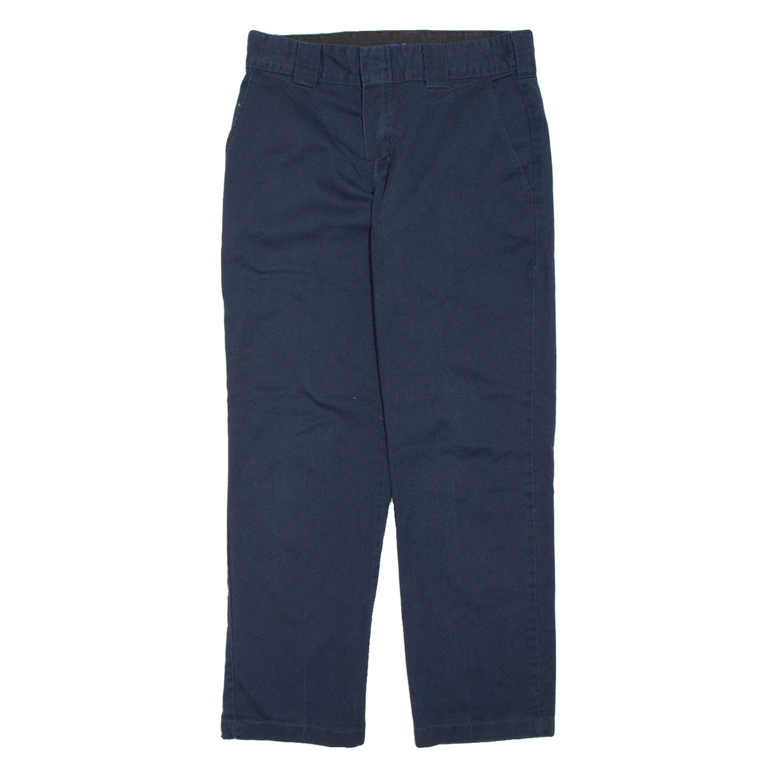 DICKIES Chino Mens Trousers Blue Regular Straight W30 L28 Refurbished - N/A refurbished available on Cerqular