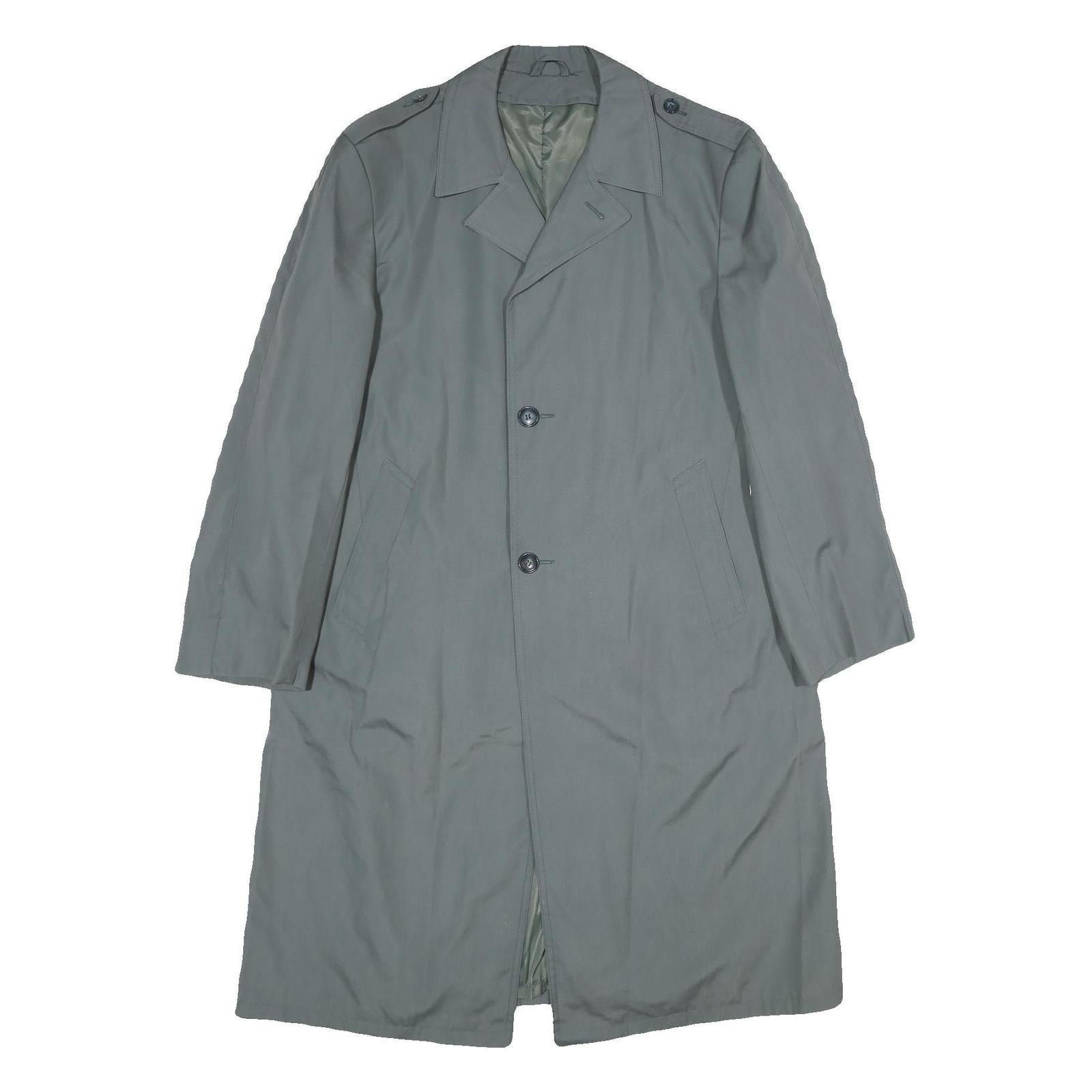 Buy Mens Grey Coach Coat M Polyester Blend Plain Button Closure Regular Fit Pockets Refurbished - $26.00 Mens Grey Coach Coat M Polyester Blend Plain Button Closure Regular Fit Pockets Refurbished - N/A refurbished available on Cerqular