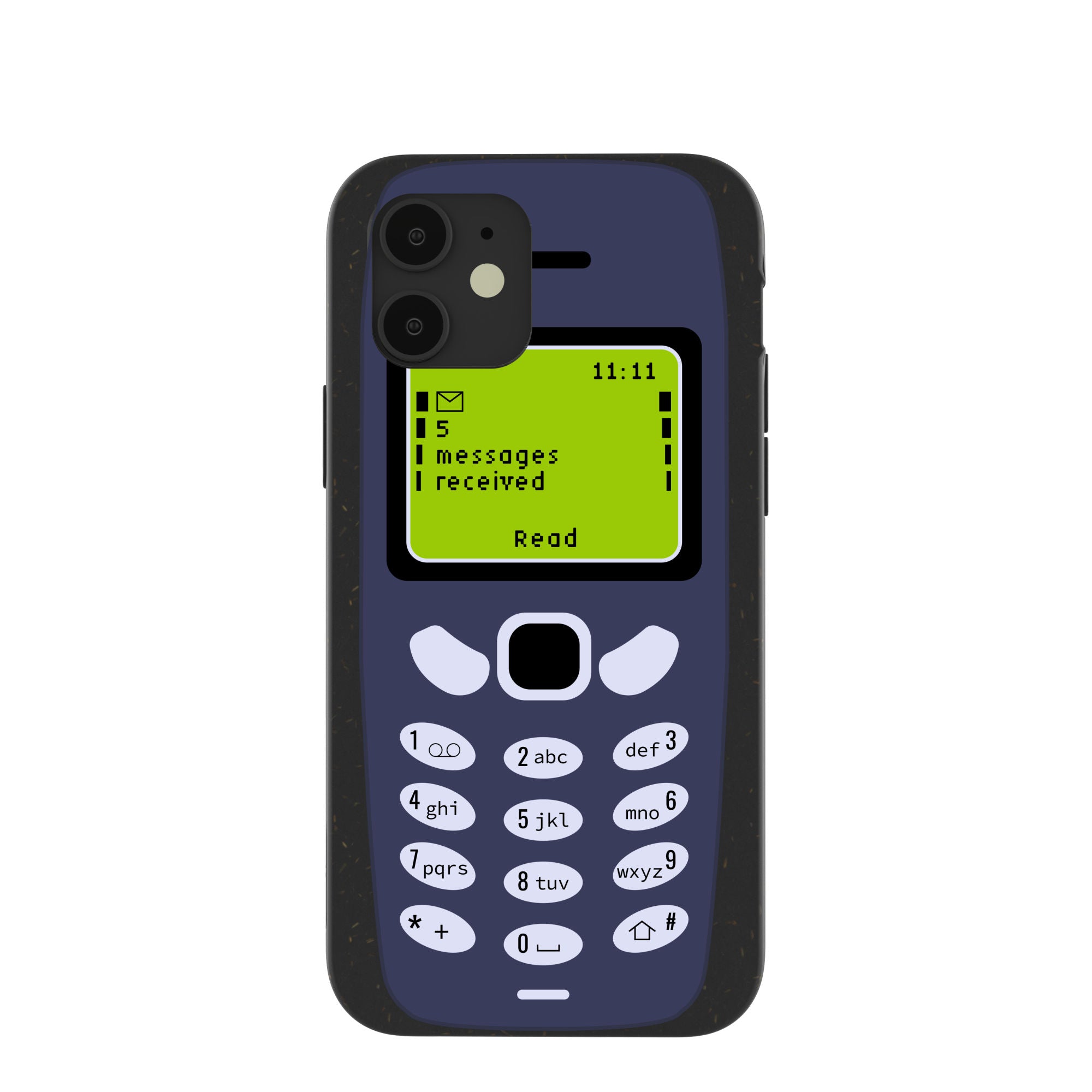 Black Mobile iPhone 12/ iPhone 12 Pro Case Refurbished - Pela Case refurbished available on Cerqular