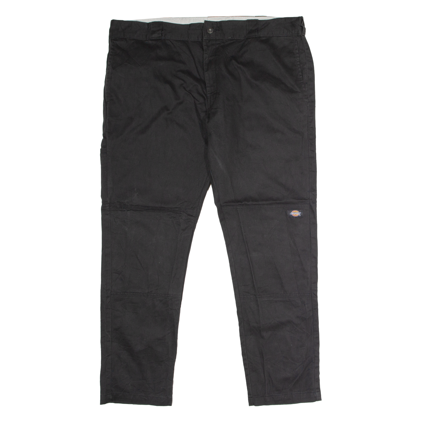 DICKIES Workwear Mens Twill Trousers Black Regular Skinny W40 L30 Refurbished - N/A refurbished available on Cerqular