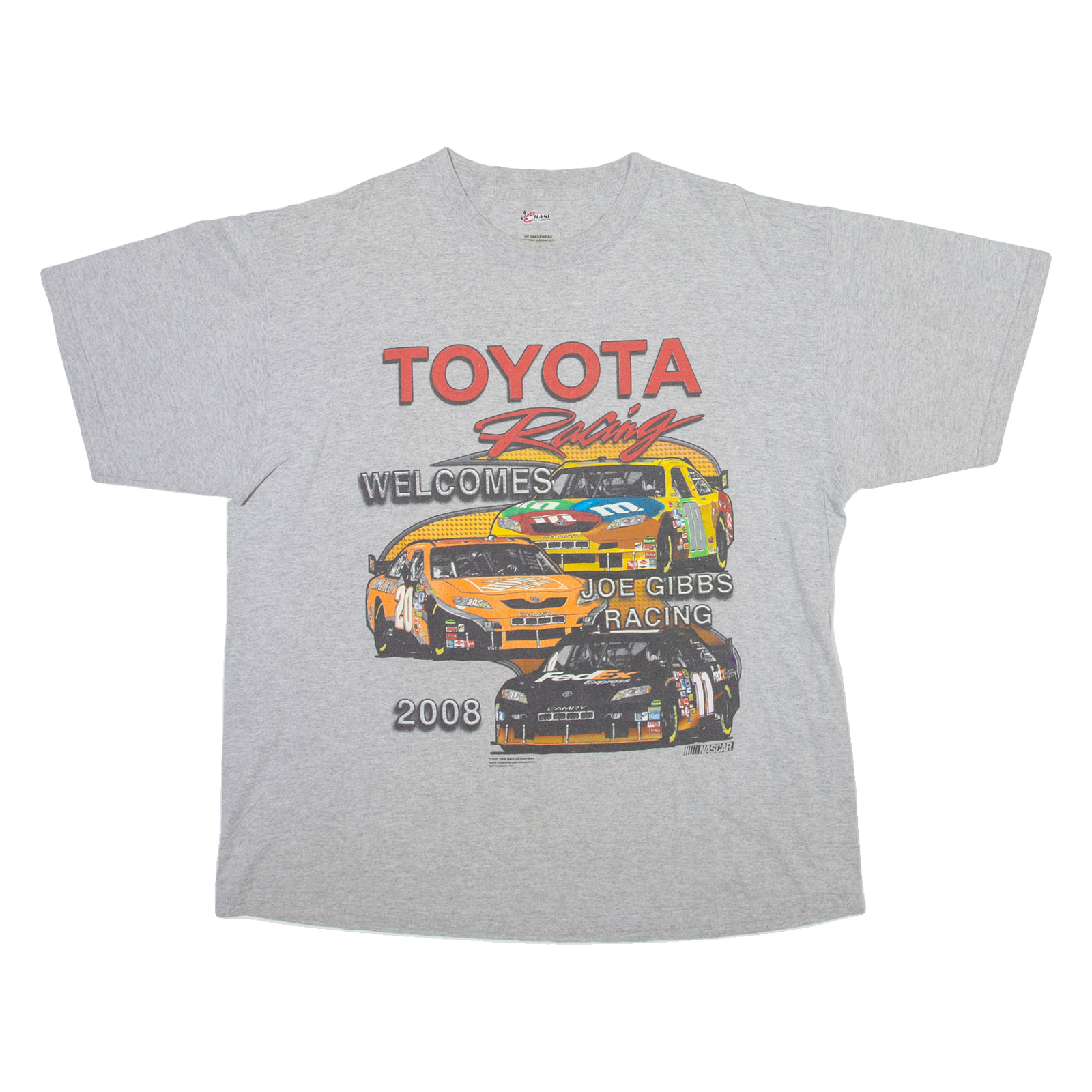 CHASE AUTHENTICS Racing Mens T-Shirt Grey XL Refurbished - N/A refurbished available on Cerqular