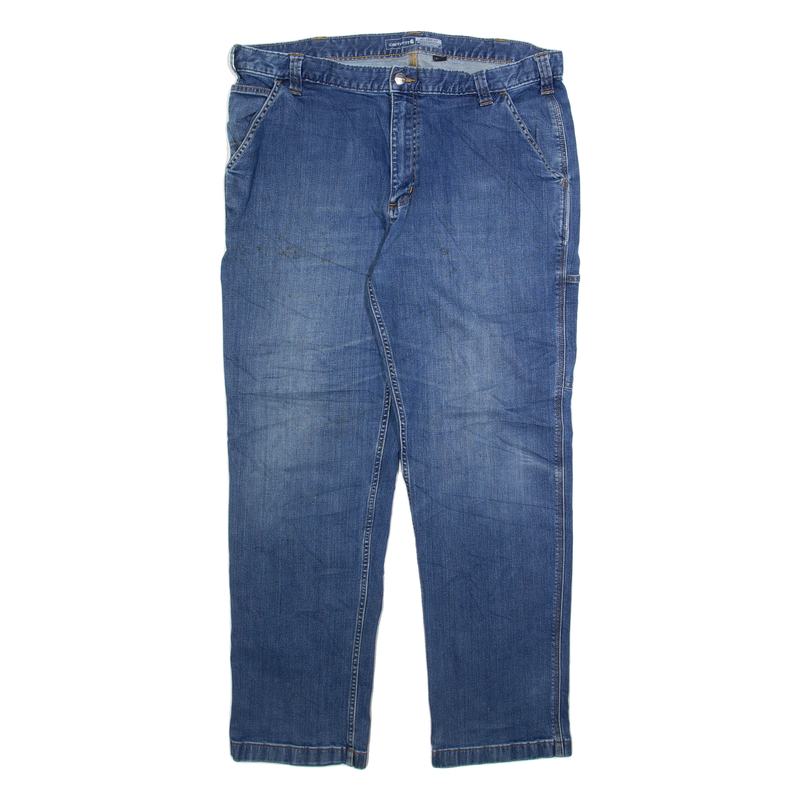 CARHARTT Mens Jeans Blue Relaxed Straight W40 L32 Refurbished - N/A refurbished available on Cerqular
