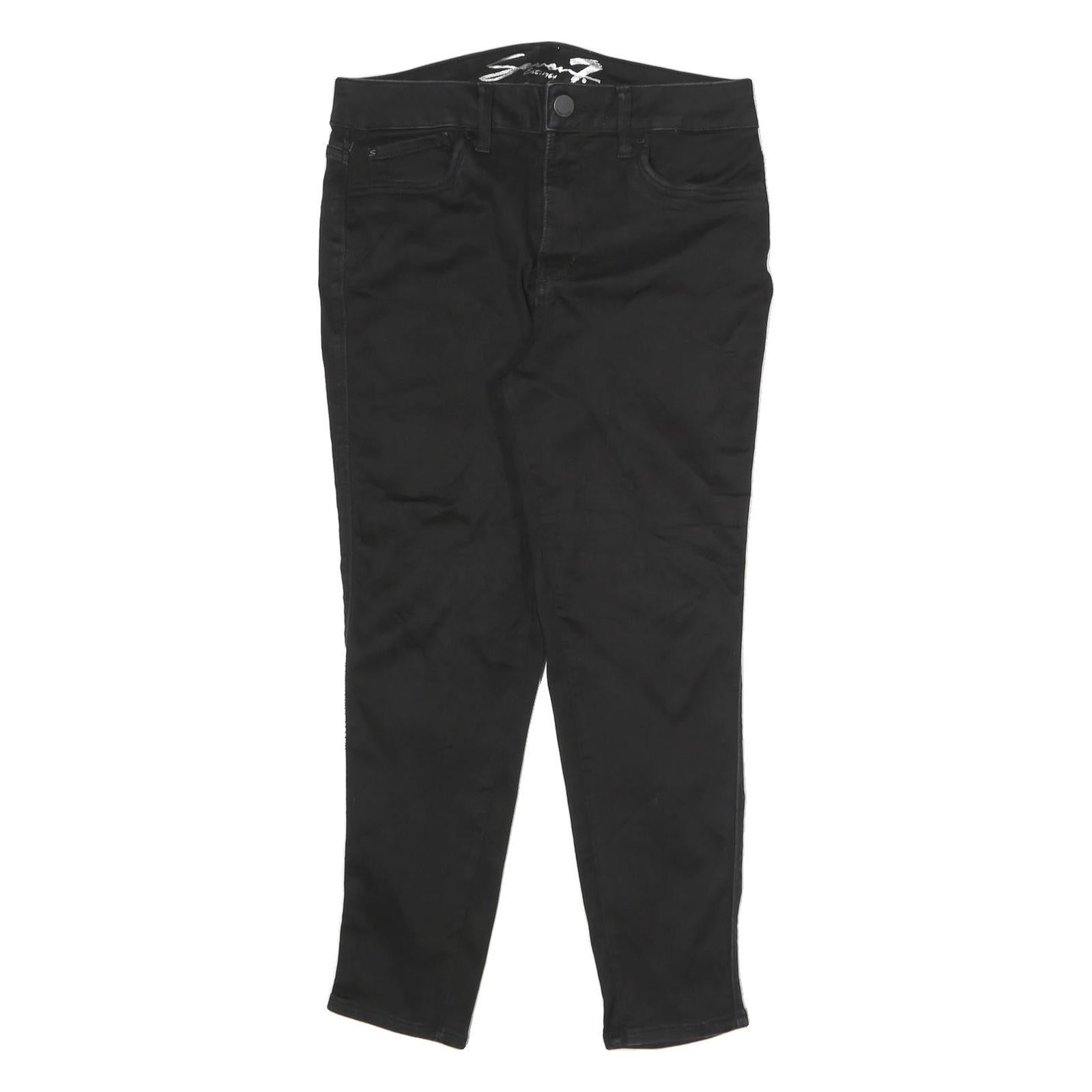 Buy SEVEN7 Womens Black Slim Skinny Denim Jeans Cotton Blend W31 L26 Zip Closure Refurbished - $23.39 SEVEN7 Womens Black Slim Skinny Denim Jeans Cotton Blend W31 L26 Zip Closure Refurbished - N/A refurbished available on Cerqular