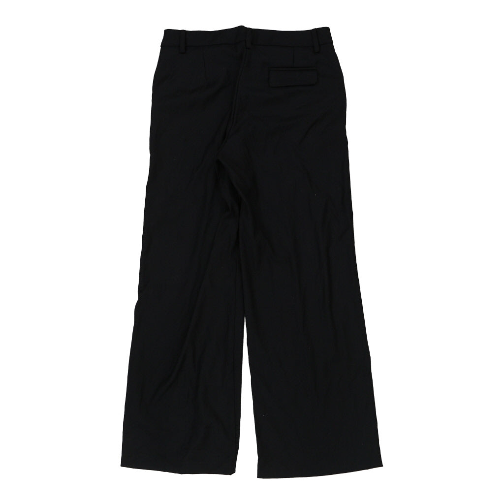 Fhori Trousers - 34W UK 14 Navy Cotton Refurbished - Thrifted (note: this is a term often used to describe second- refurbished available on Cerqular