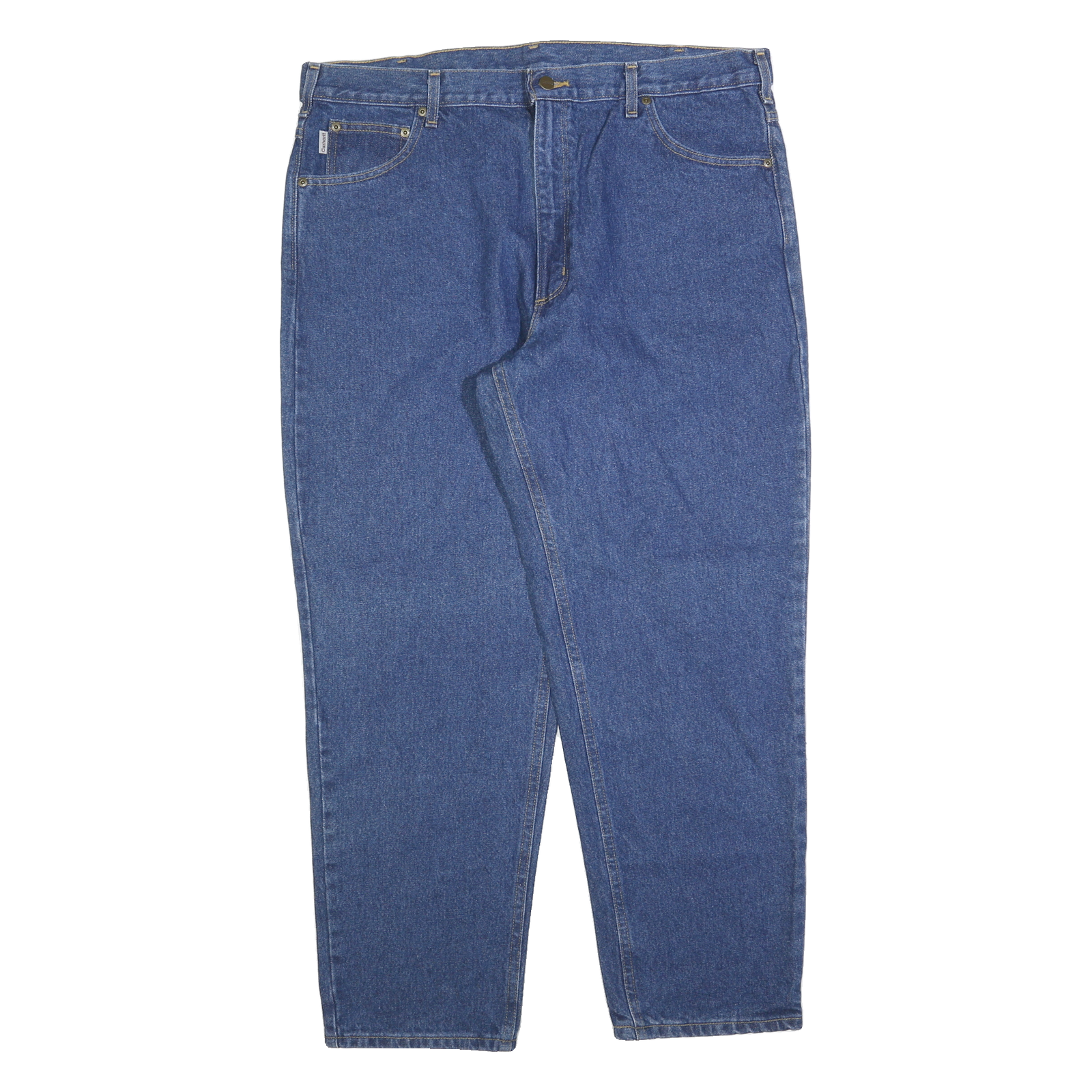 CARHARTT Mens Jeans Blue Regular Straight Denim Medium W40 L30 Classic Workwear Refurbished - N/A refurbished available on Cerqular