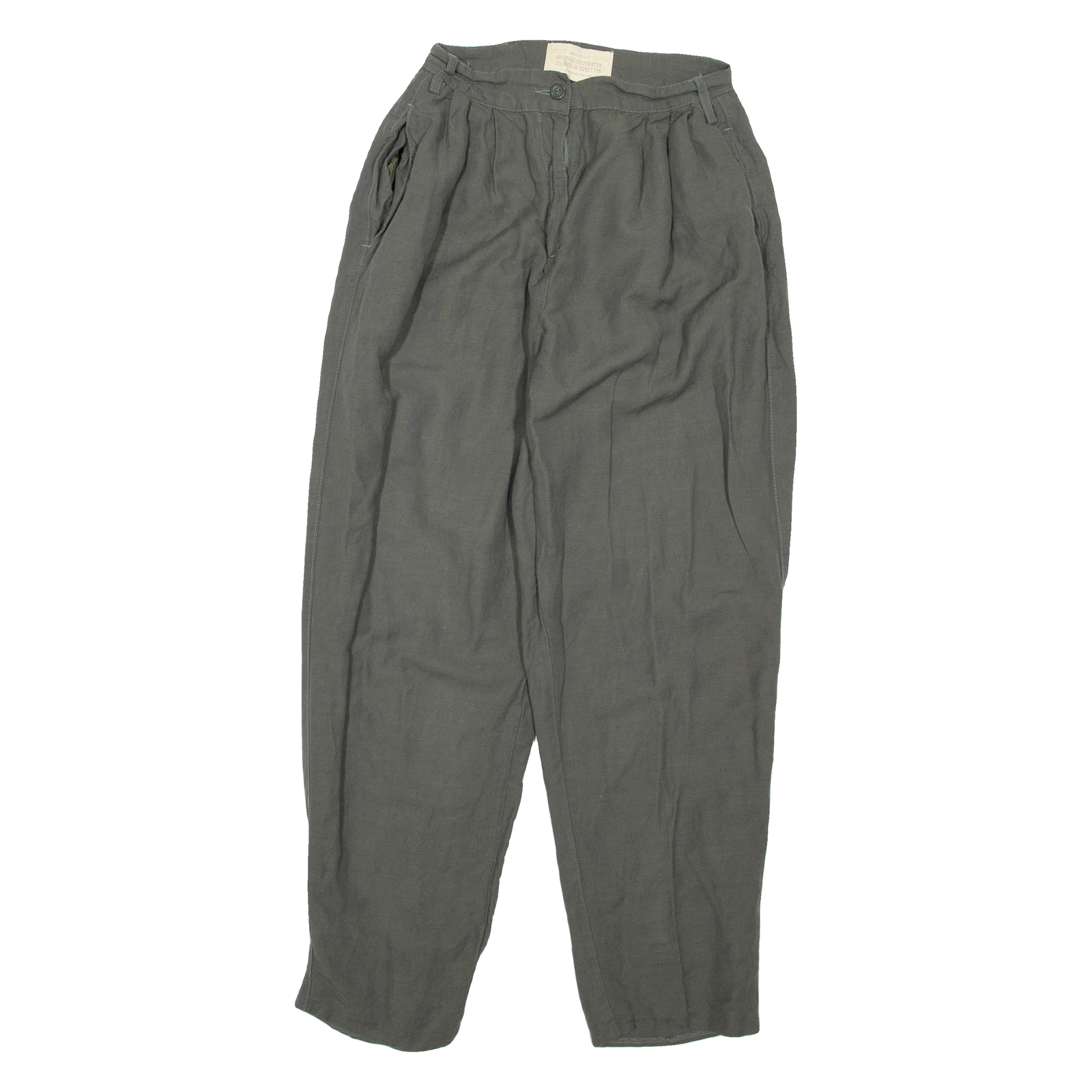 Womens Trousers Grey Loose Tapered W24 L27 Refurbished - N/A refurbished available on Cerqular