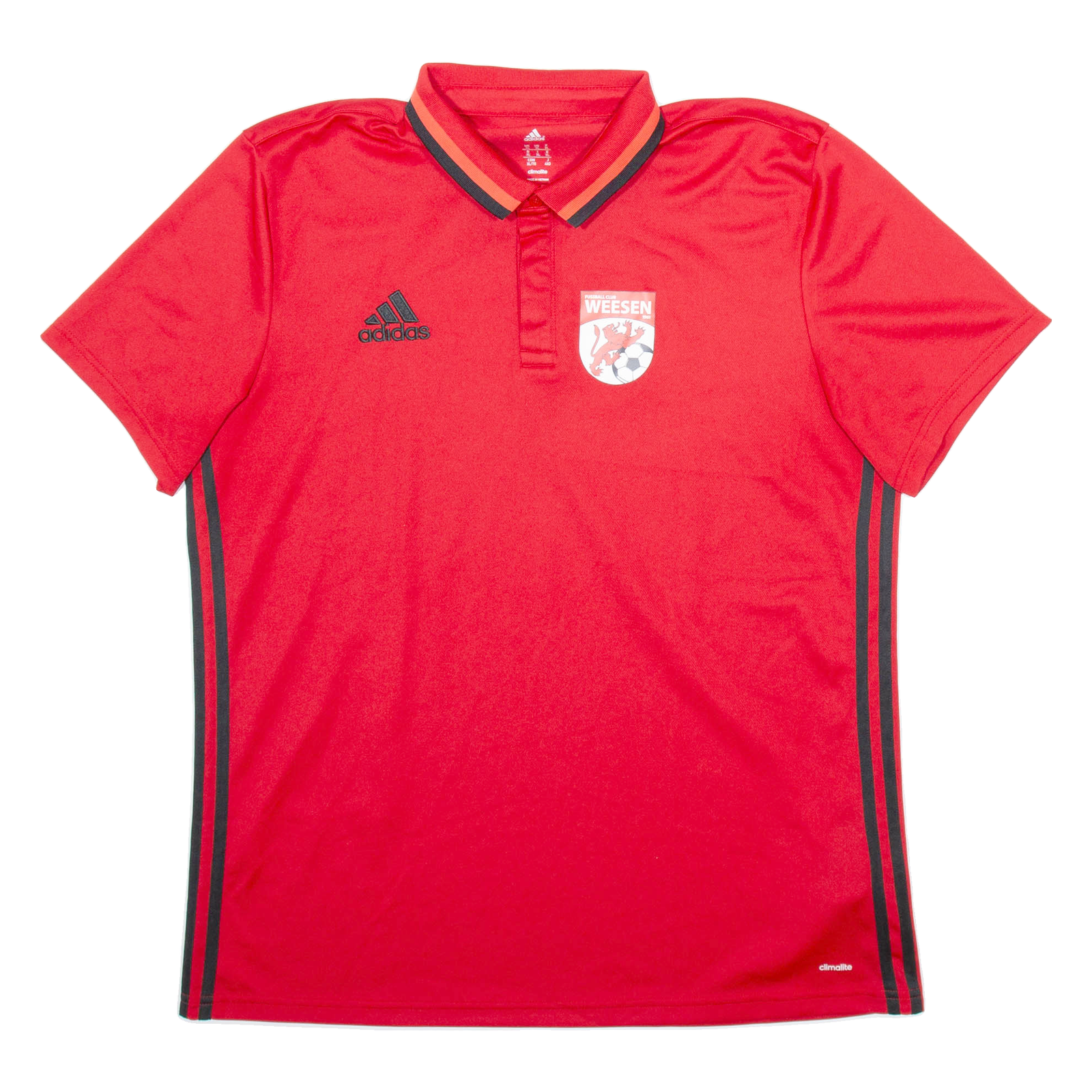 Buy ADIDAS Weezen Football Mens Polo Shirt Red XL Refurbished - $22.09 ADIDAS Weezen Football Mens Polo Shirt Red XL Refurbished - N/A refurbished available on Cerqular