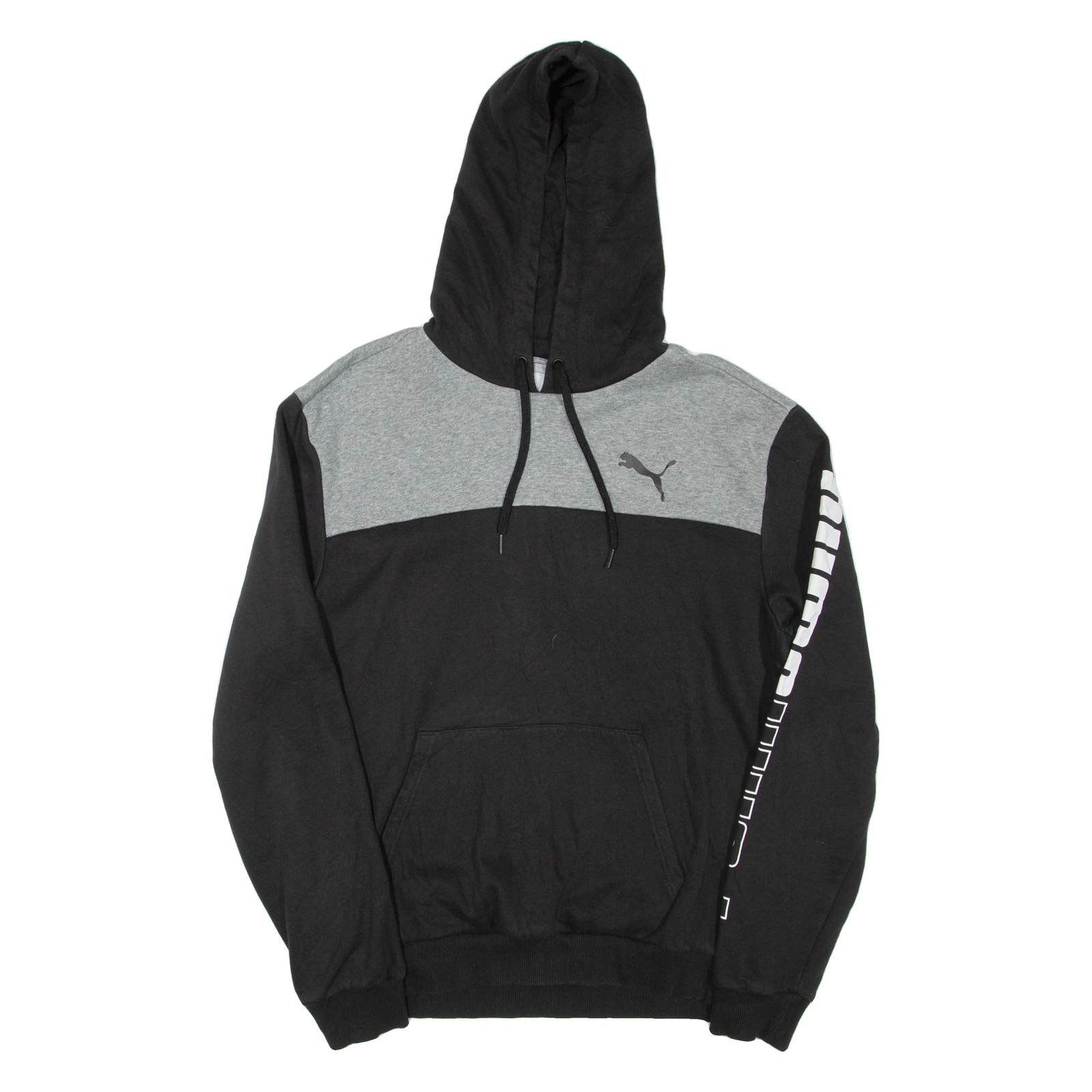 PUMA Mens Black Hoodie L Refurbished - N/A refurbished available on Cerqular
