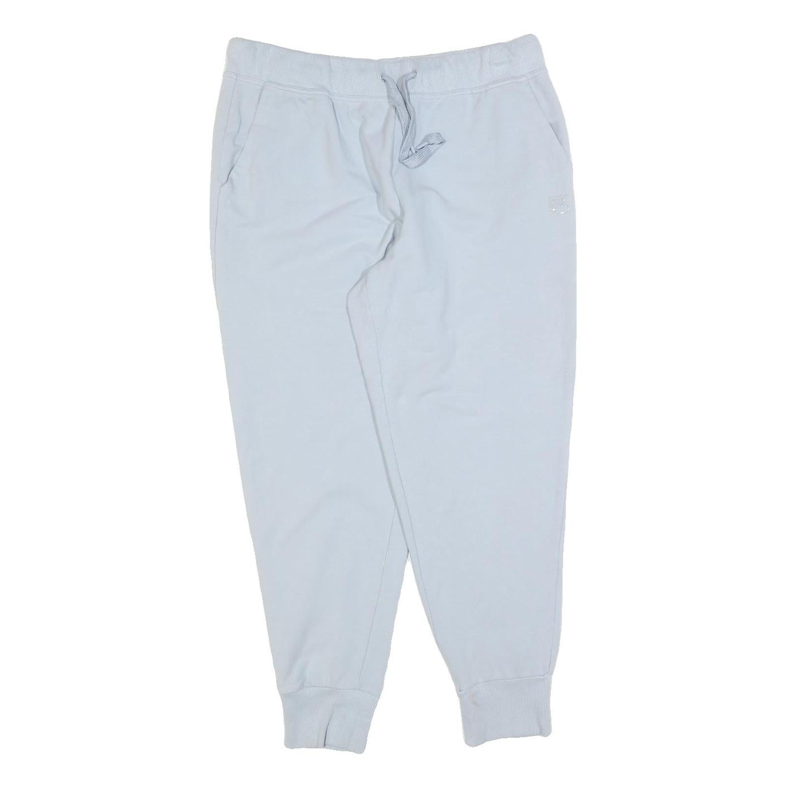 FILA Womens Joggers White Cotton Blend XL W32 L28 Relaxed Tapered Waistband Refurbished - N/A refurbished available on Cerqular