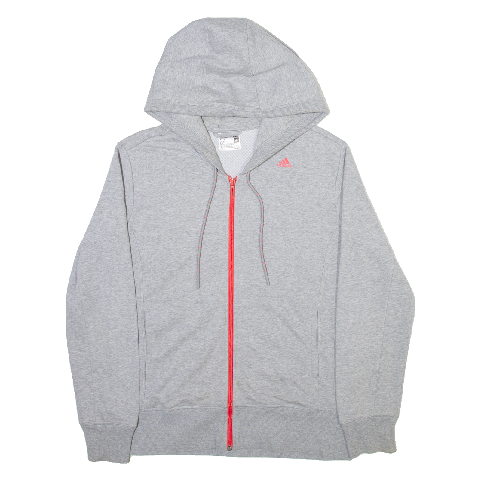 ADIDAS Womens Grey Hoodie Full Zip M Refurbished - N/A refurbished available on Cerqular