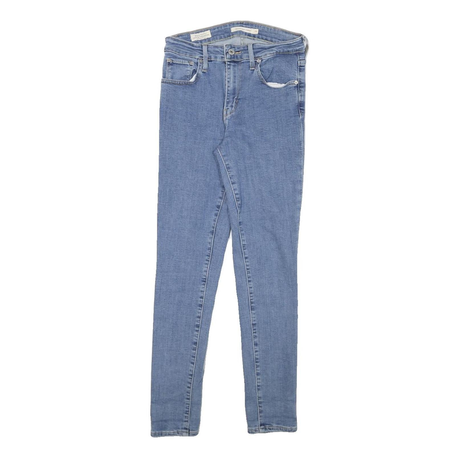 LEVI'S 721 Womens Slim Blue Denim Light W24 L26 Skinny Jeans Zip Closure Refurbished - N/A refurbished available on Cerqular