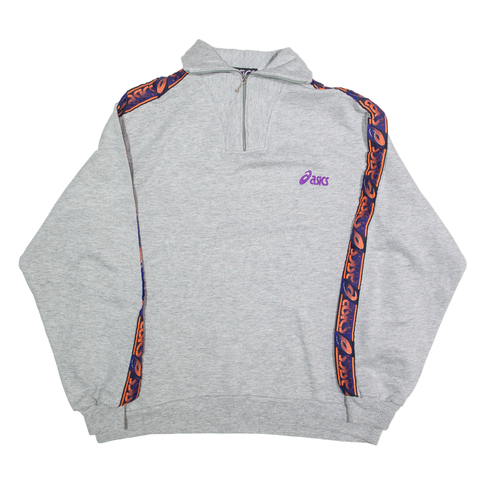 ASICS Womens Sweatshirt Grey 1/4 Zip M Refurbished - N/A refurbished available on Cerqular