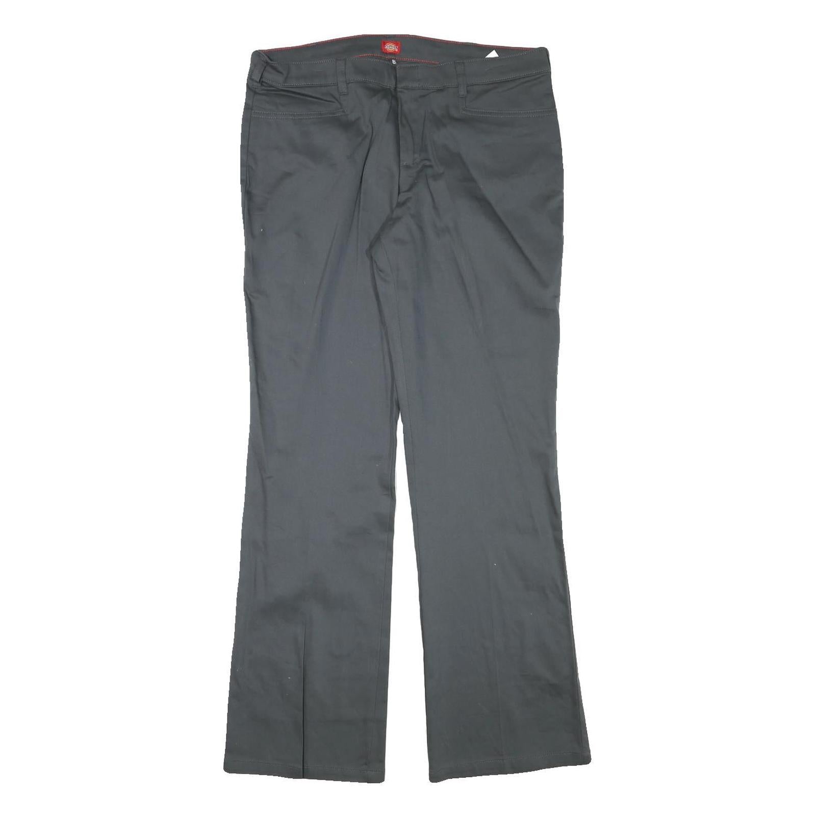 Buy DICKIES Womens Cotton Blend Black Regular Fit Straight Leg Trousers W34 L32 Refurbished - $42.89 DICKIES Womens Cotton Blend Black Regular Fit Straight Leg Trousers W34 L32 Refurbished - N/A refurbished available on Cerqular