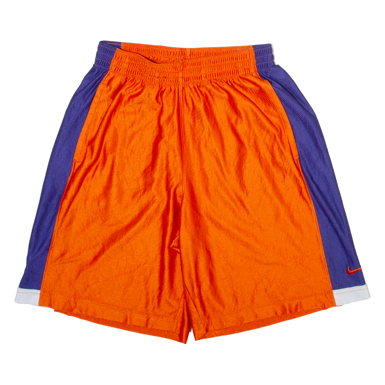 NIKE Mens Casual Shorts Orange Relaxed Colourblock M W26 Refurbished - N/A refurbished available on Cerqular