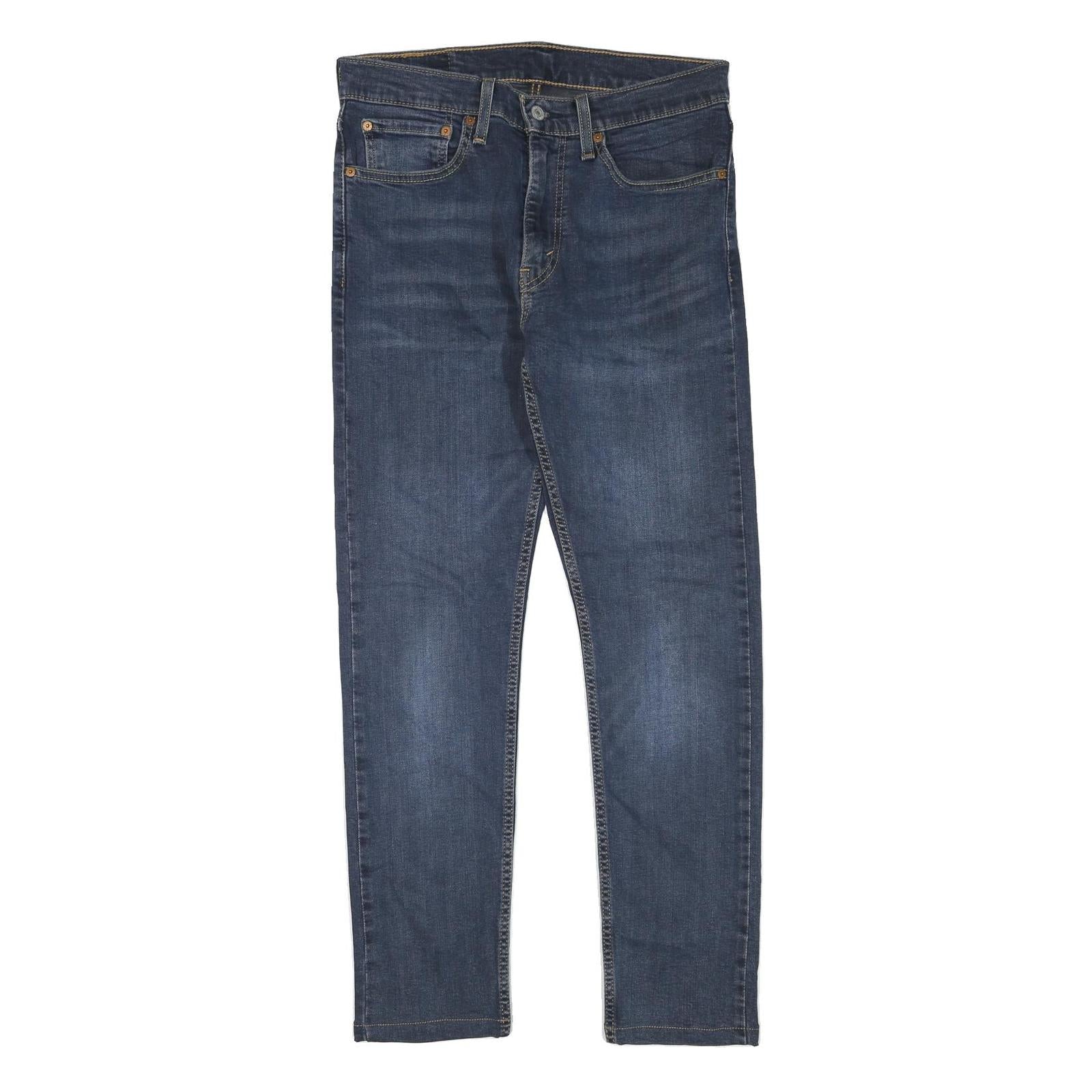 LEVI'S 512 Tapered Womens Jeans Blue Regular Cotton Blend Denim W31 L29 Stylish Refurbished - N/A refurbished available on Cerqular