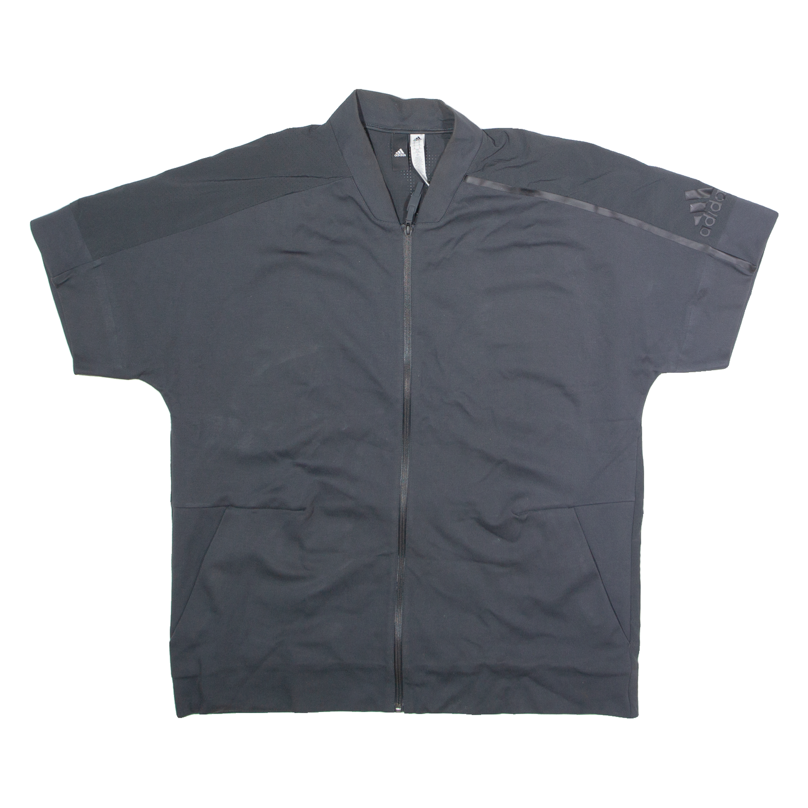 ADIDAS Mens Track Jacket Grey XL Refurbished - N/A refurbished available on Cerqular