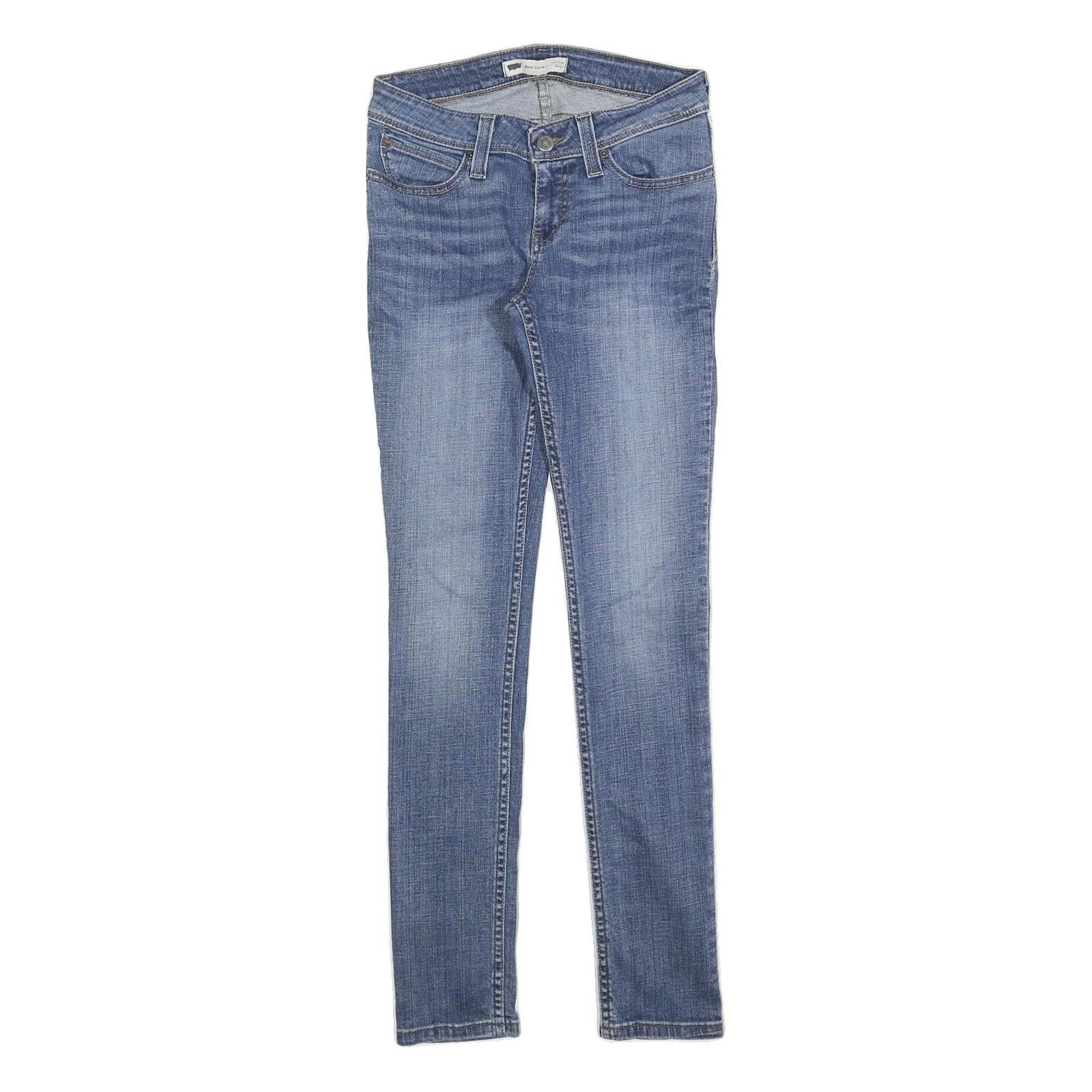 LEVI'S Womens Jeans Blue Slim Skinny Denim Medium W27 L32 Stylish Comfort Refurbished - N/A refurbished available on Cerqular