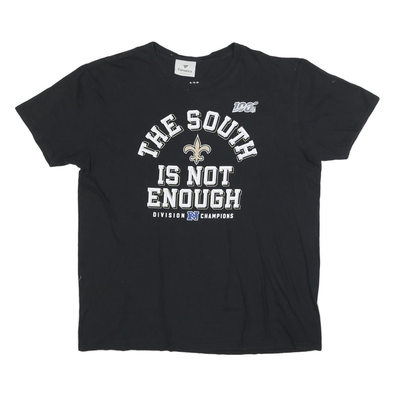 Buy FANATICS Mens Black NFL Division Champions Graphic T-Shirt XL Short Sleeve Crew Refurbished - $12.99 FANATICS Mens Black NFL Division Champions Graphic T-Shirt XL Short Sleeve Crew Refurbished - N/A refurbished available on Cerqular