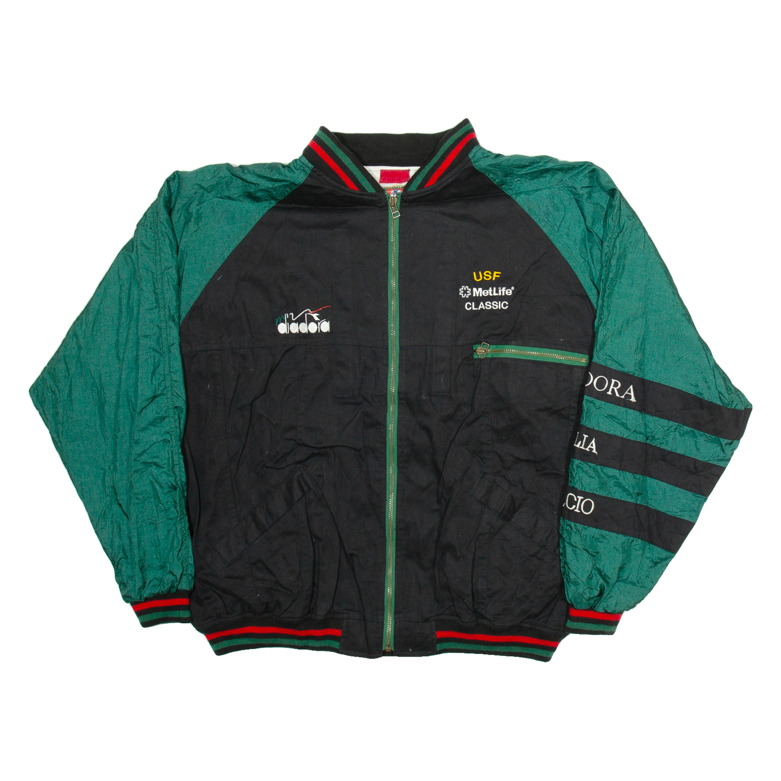 DIADORA Mens Jacket Black XL Refurbished - N/A refurbished available on Cerqular